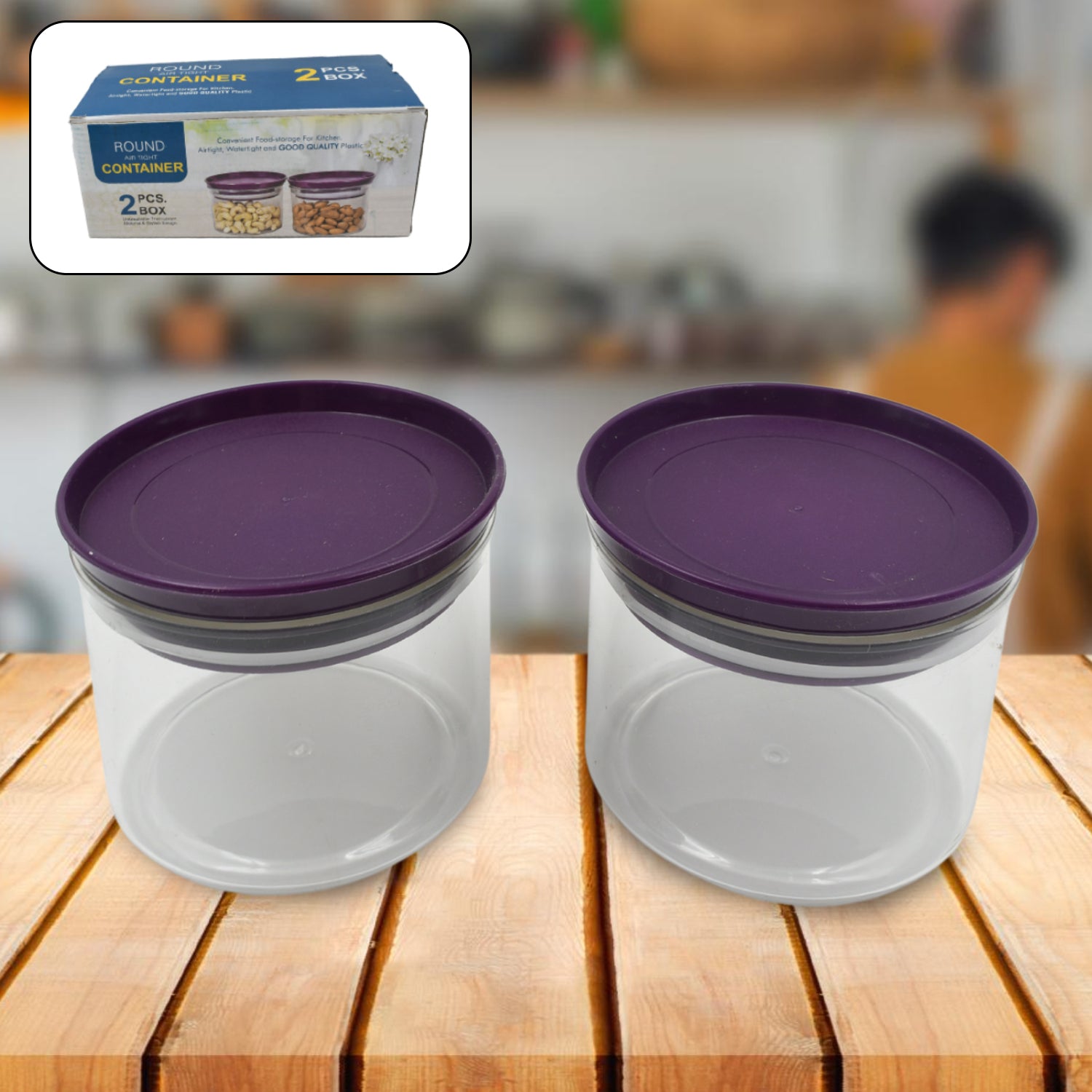 Airtight Dry Food Storage Containers