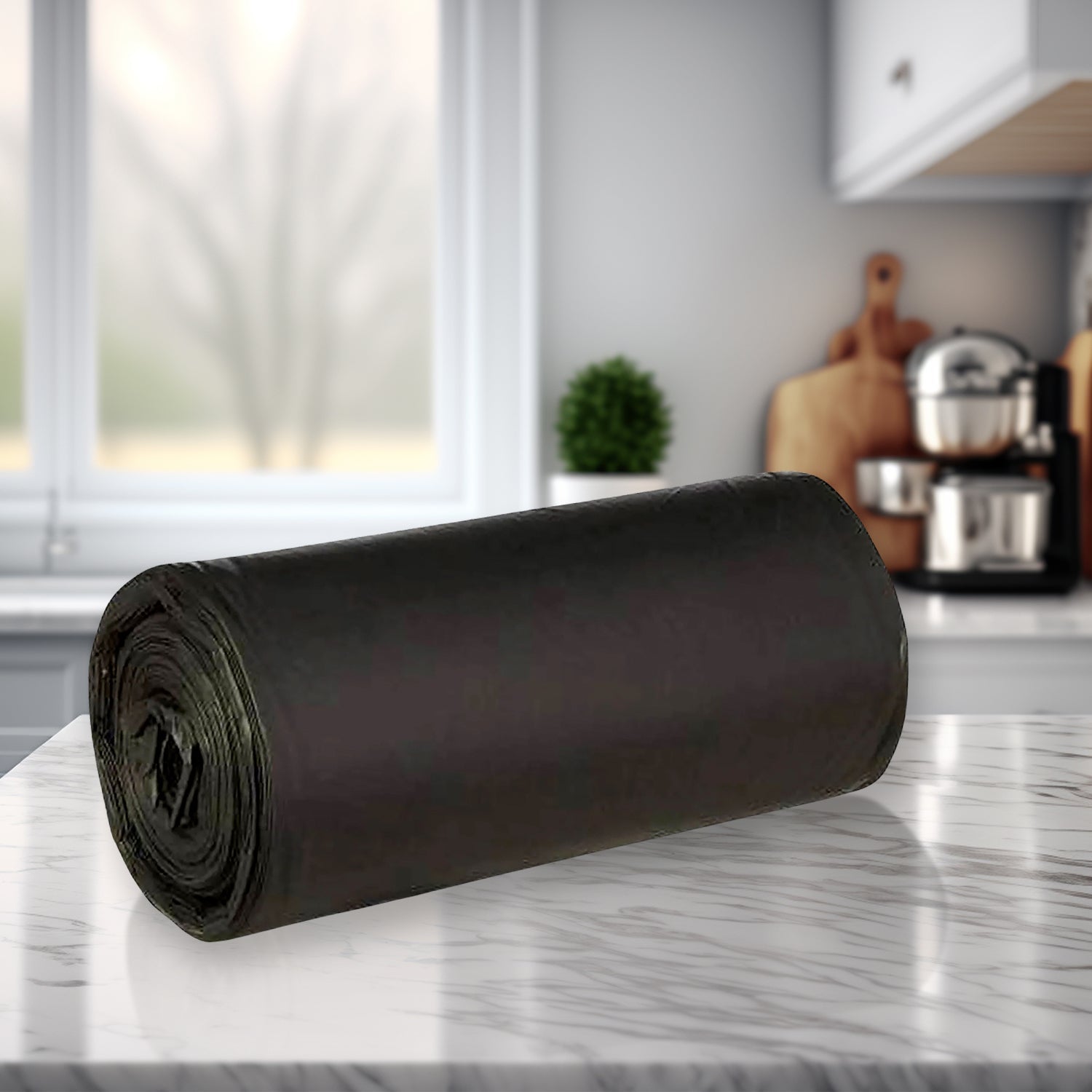 Extra Thick Black Trash Bags - 45x50cm
