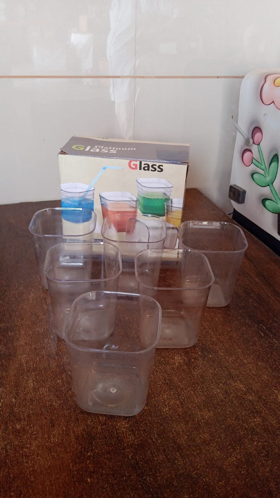 Crystal Clear Serving Glasses - Set of 6