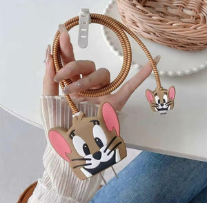 iPhone Charger Protector – Cheesy Mouse
