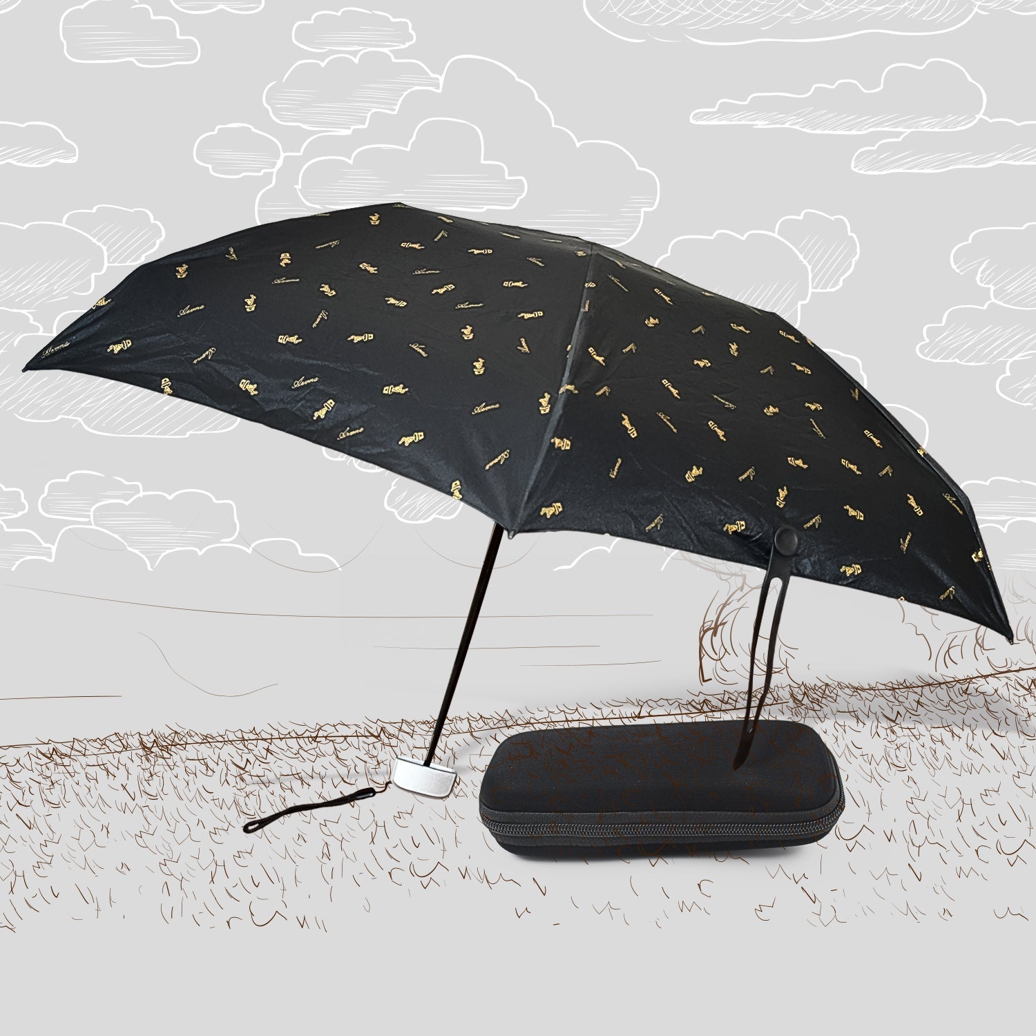 3-Fold Cute UV Protection Umbrella