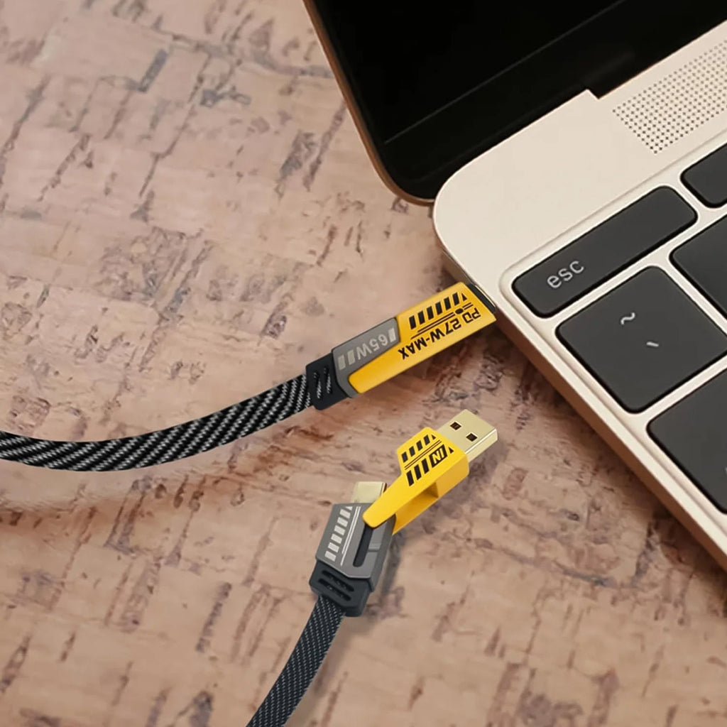 4 in 1 Fast Charging Data Cable - 65w