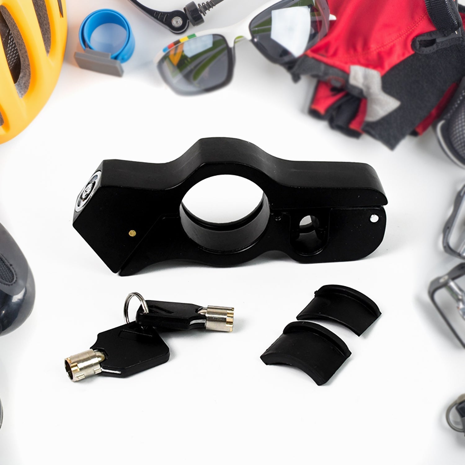 Universal Motorcycle Handlebar Grip Lock
