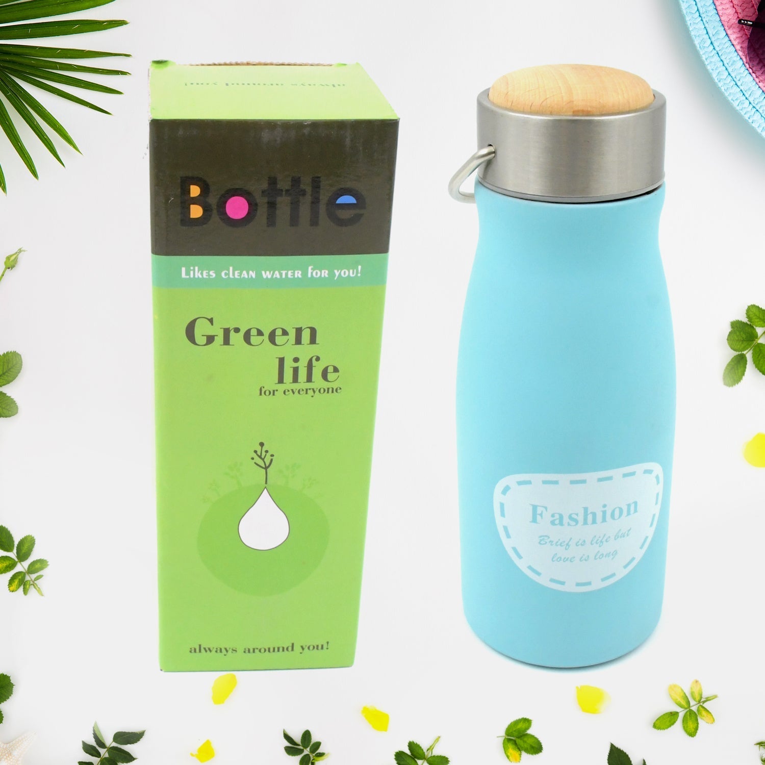 Stainless Steel Leak-Proof Bottle - 360ml