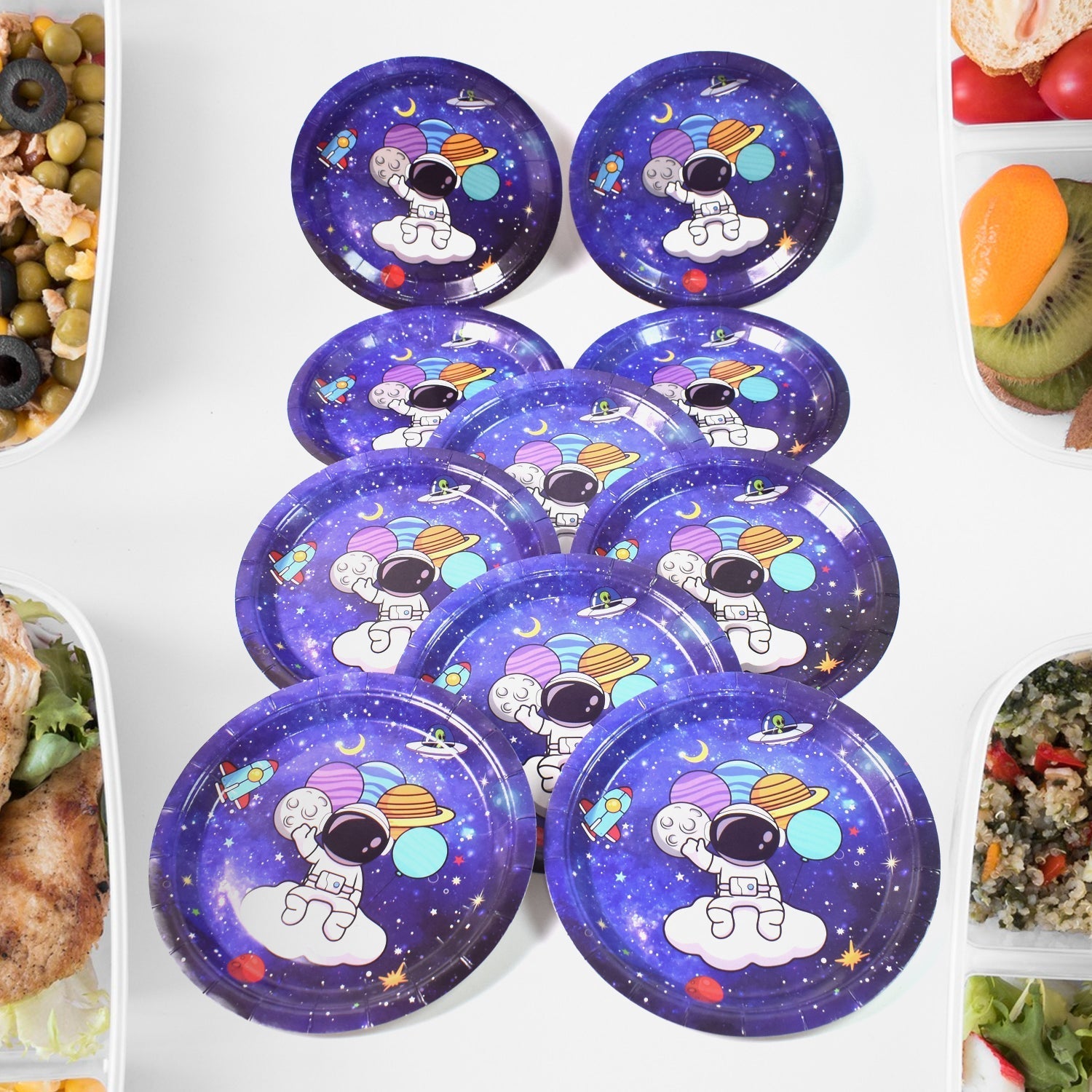 Disposable Paper Plates - Birthday Special - Set of 10