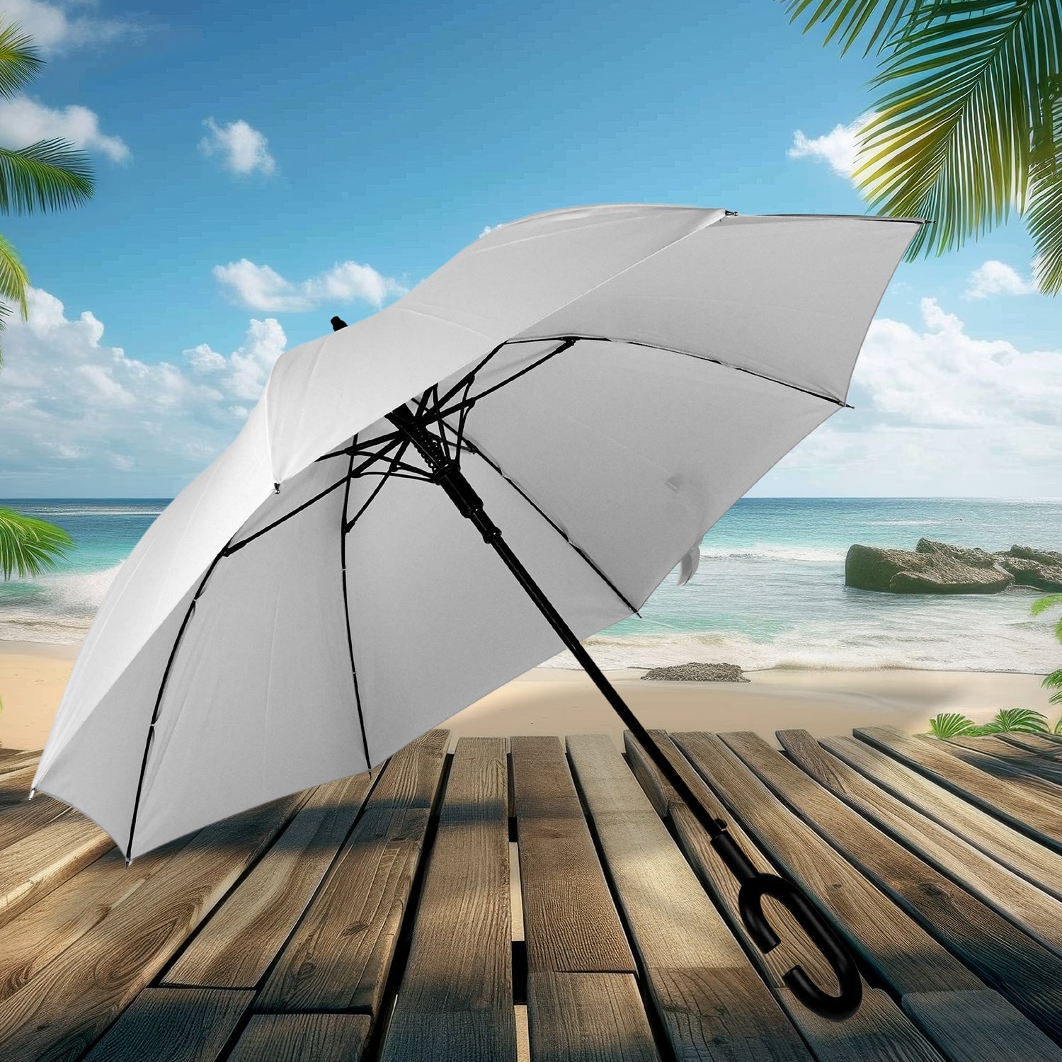 Kids' C-Shaped Handle Umbrella