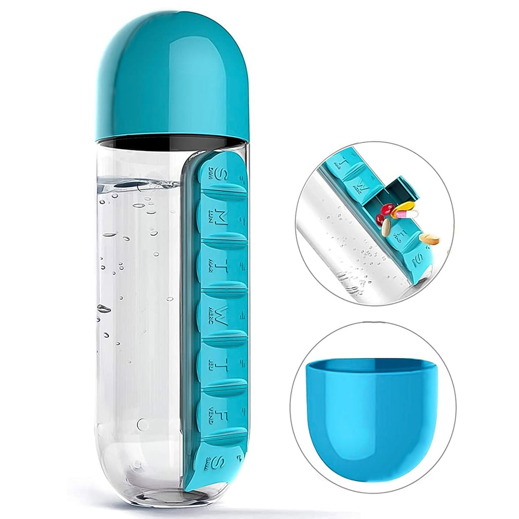 Multi-Use Travel Pill Bottle - 600ml