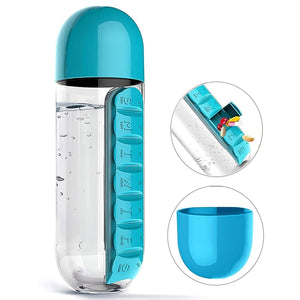 Multi-Use Travel Pill Bottle - 600ml
