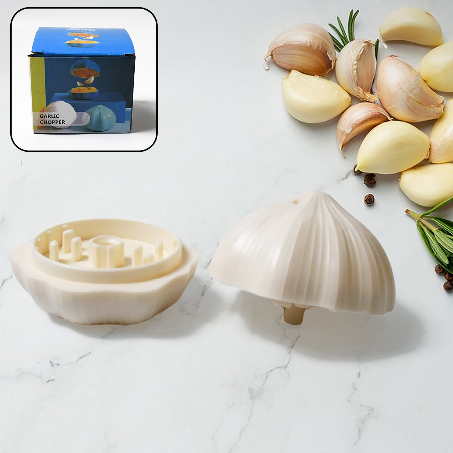 Portable Garlic Ginger Crusher - Manual