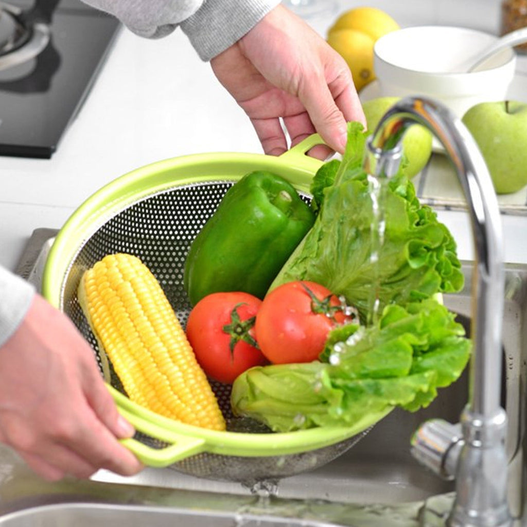 Stainless Steel Colander with Handle