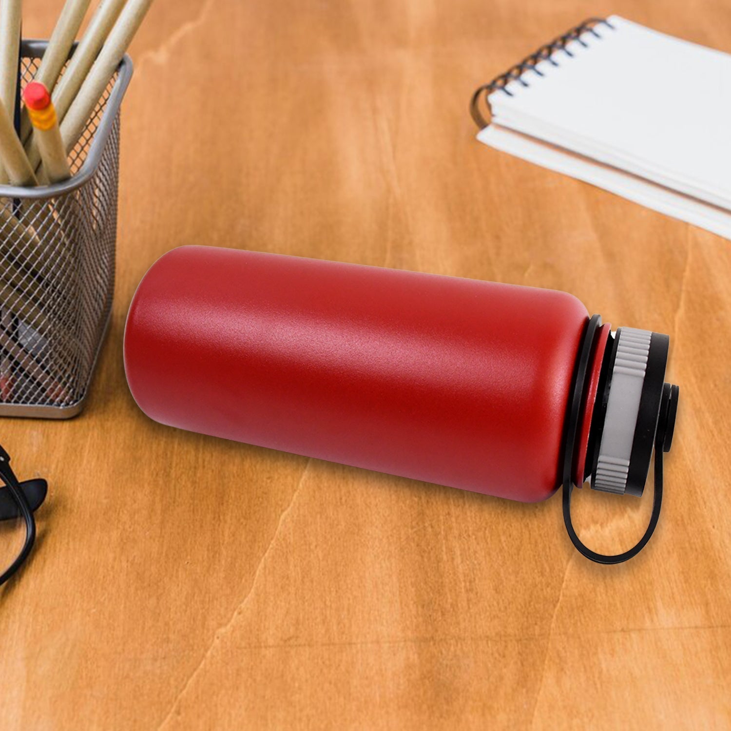 Stainless Steel Vacuum Bottle 'Mixed Color' - 1000ml