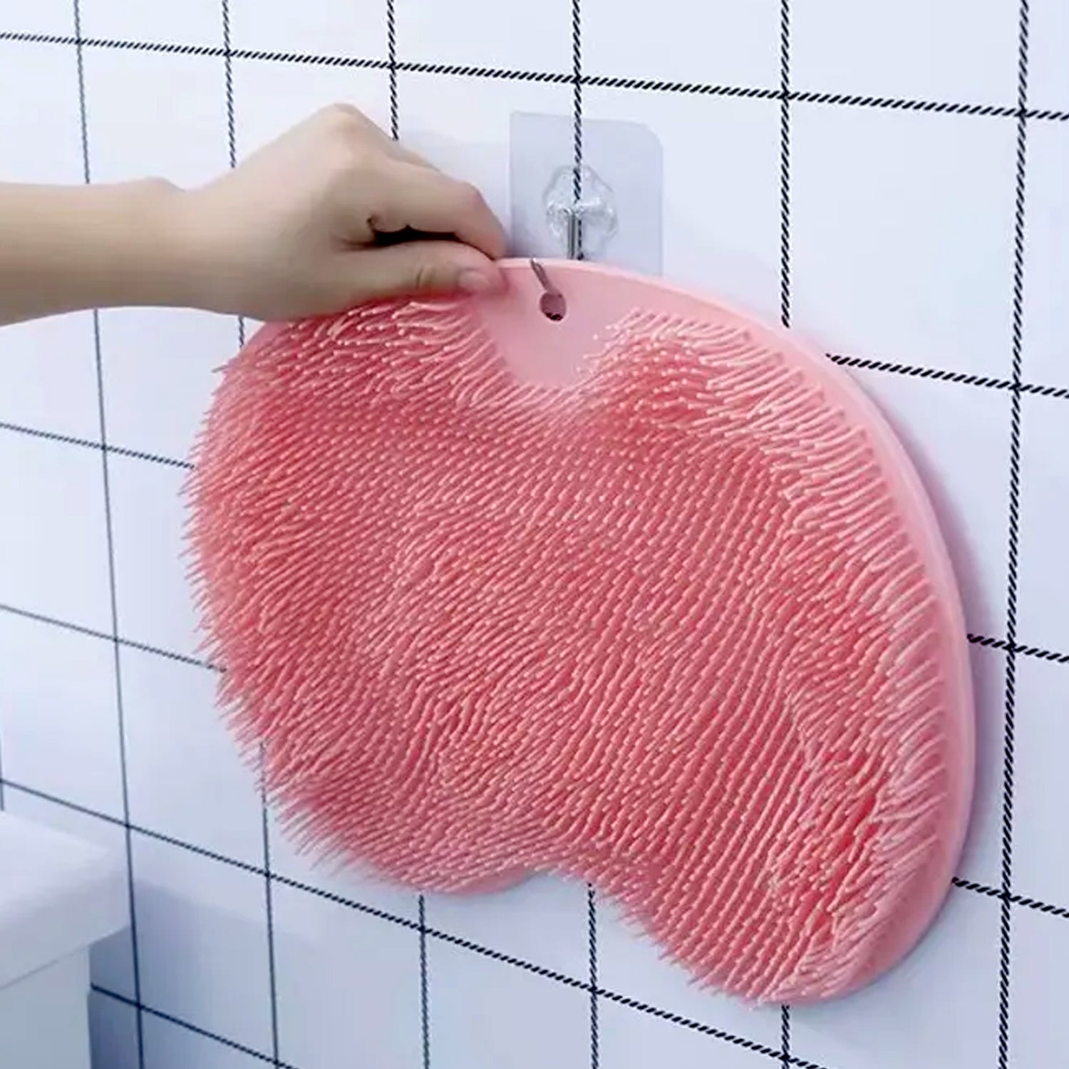 Silicone Foot Scrubber & Mat