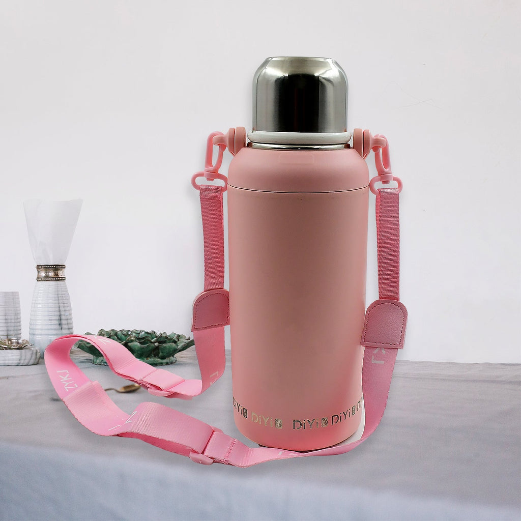 Stainless Steel Insulated Sports Travel Bottle - 1300ml