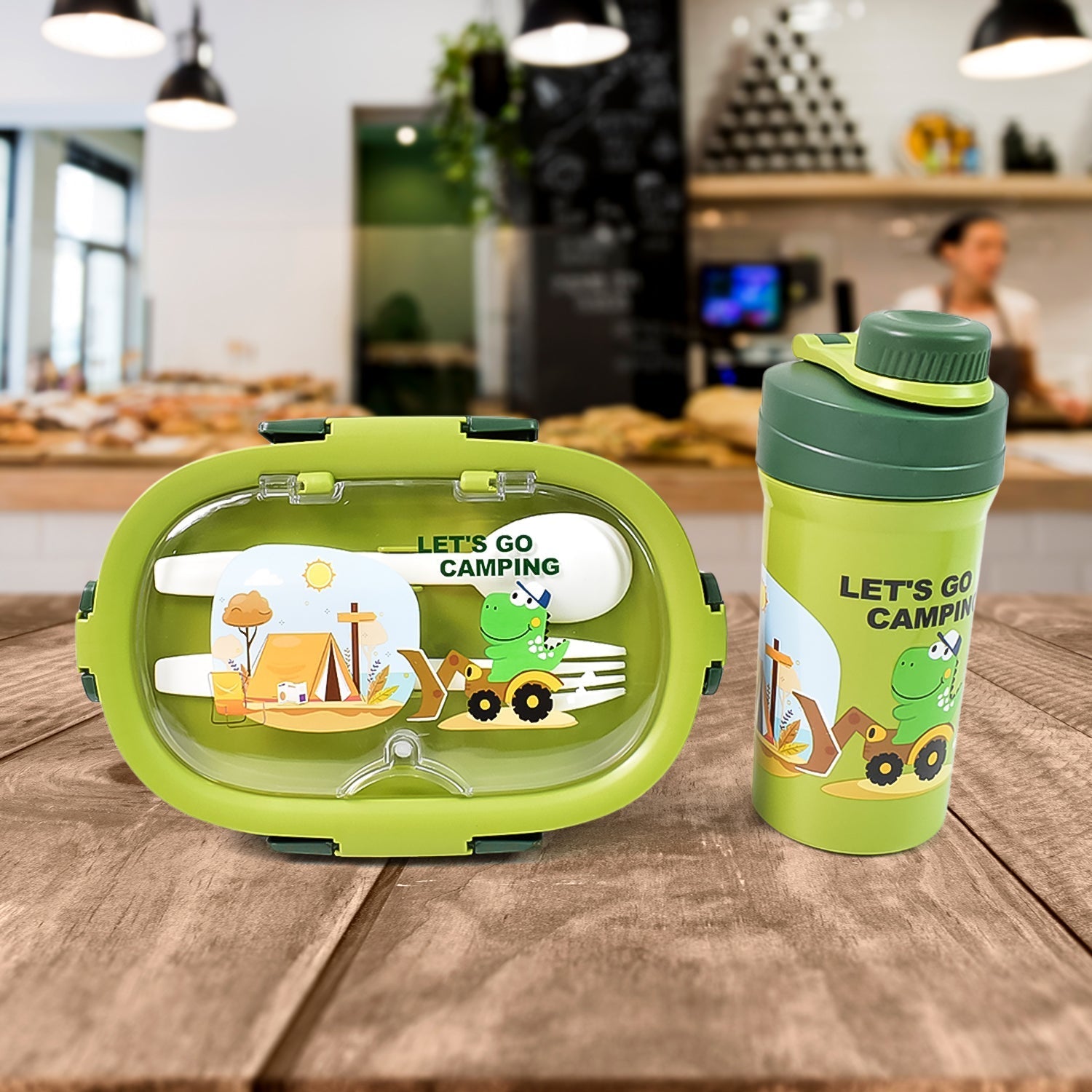 Leakproof 3-Compartment Lunch Box