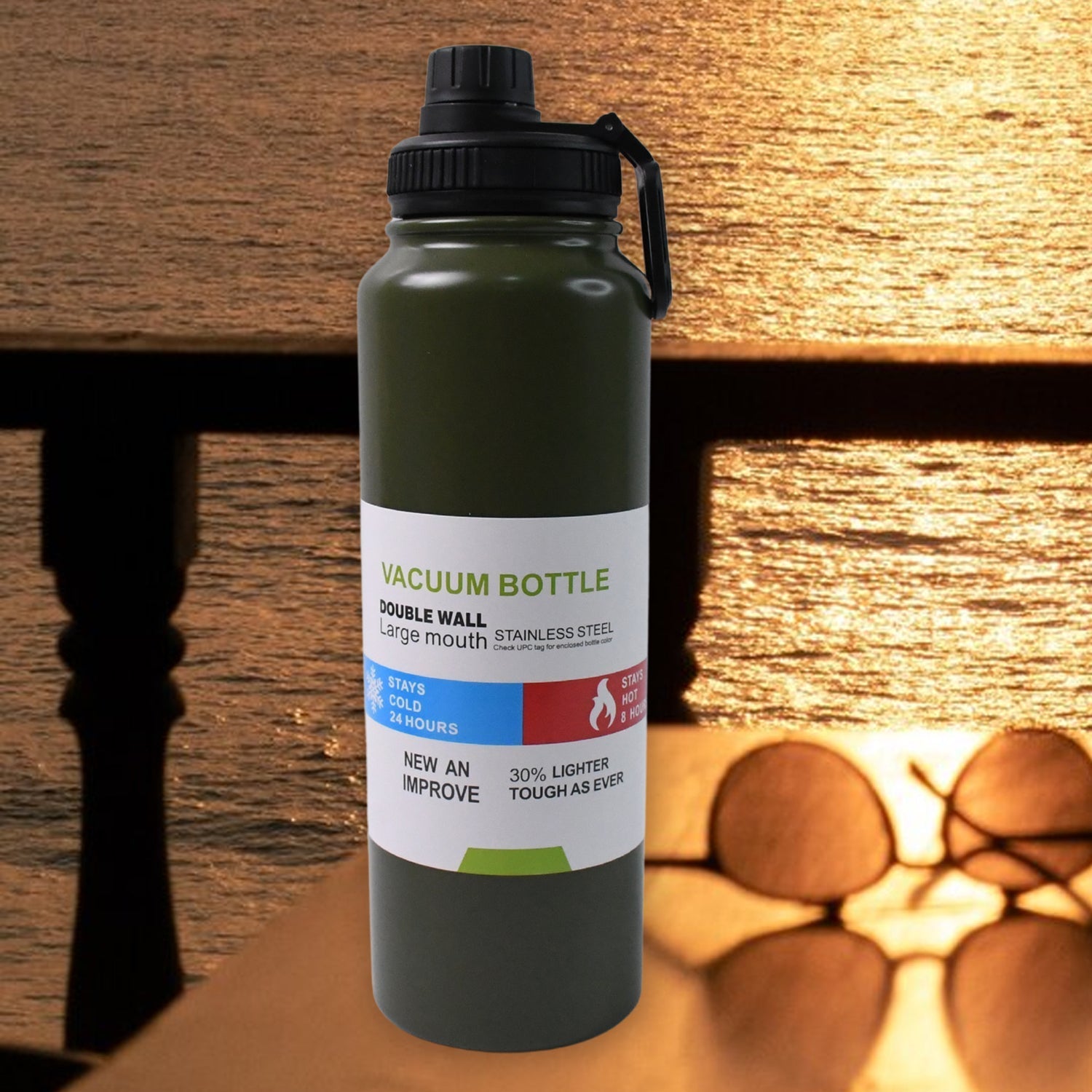 Stainless Steel Vacuum Insulated Bottle - 1000ml