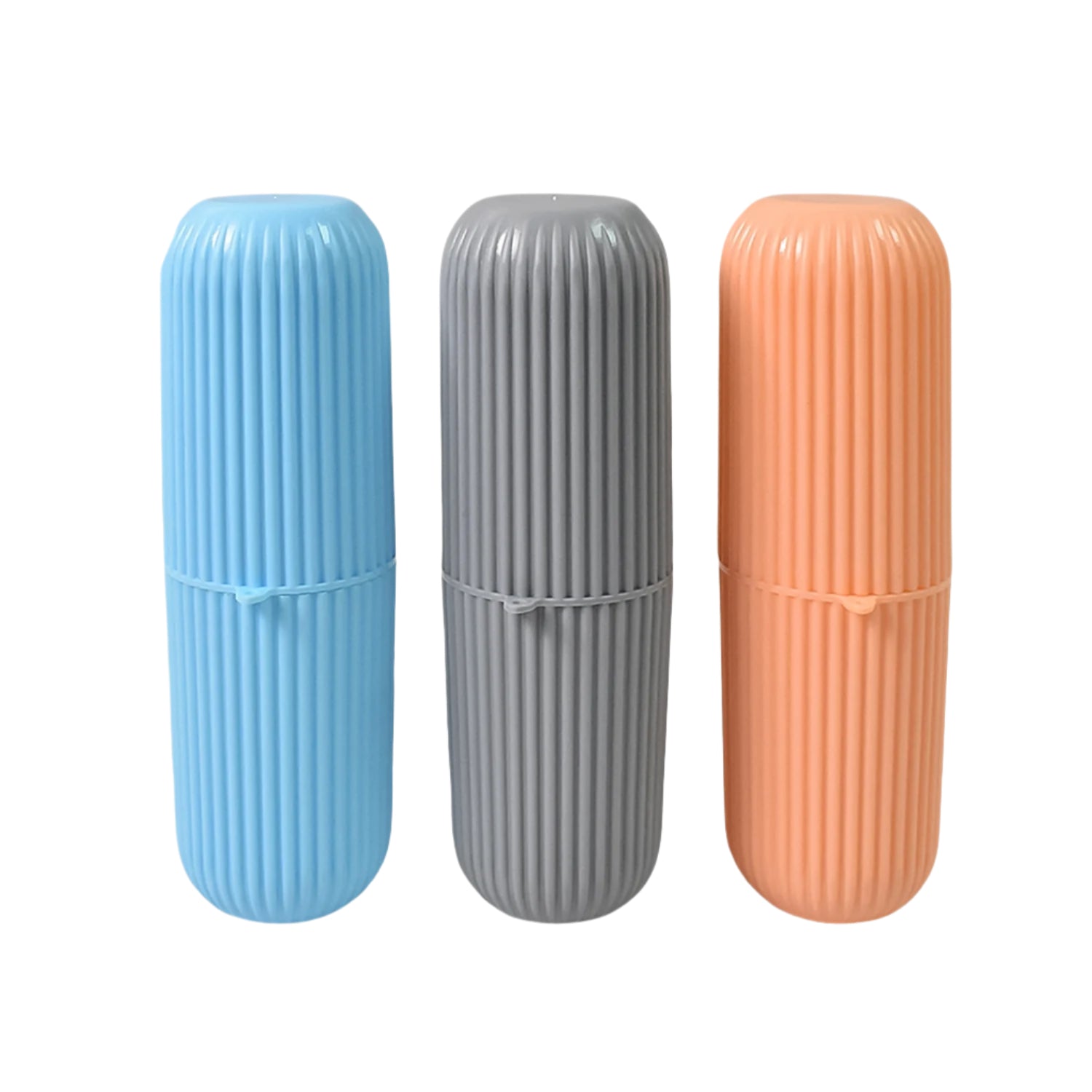 Portable Capsule Brush Case  - Set of 3