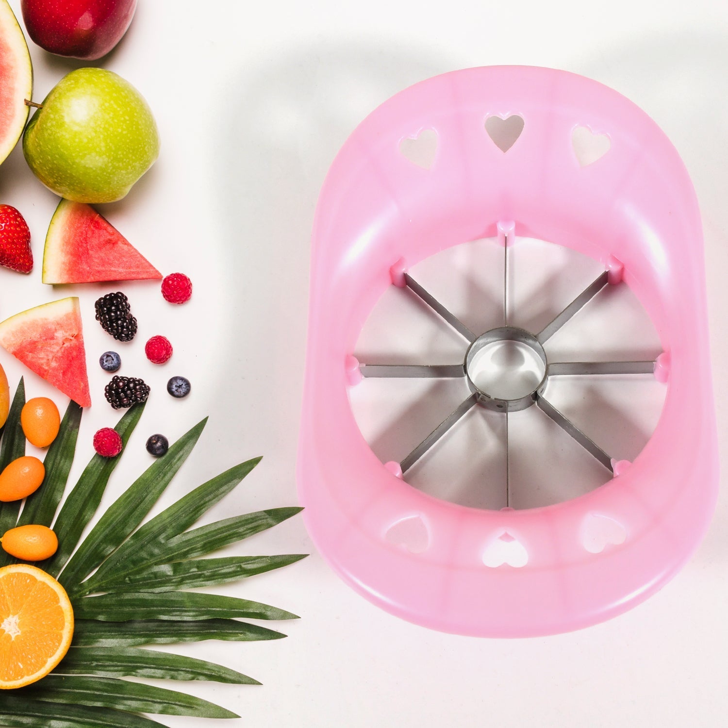 Multi-Purpose Apple Slicer with 8 Blades