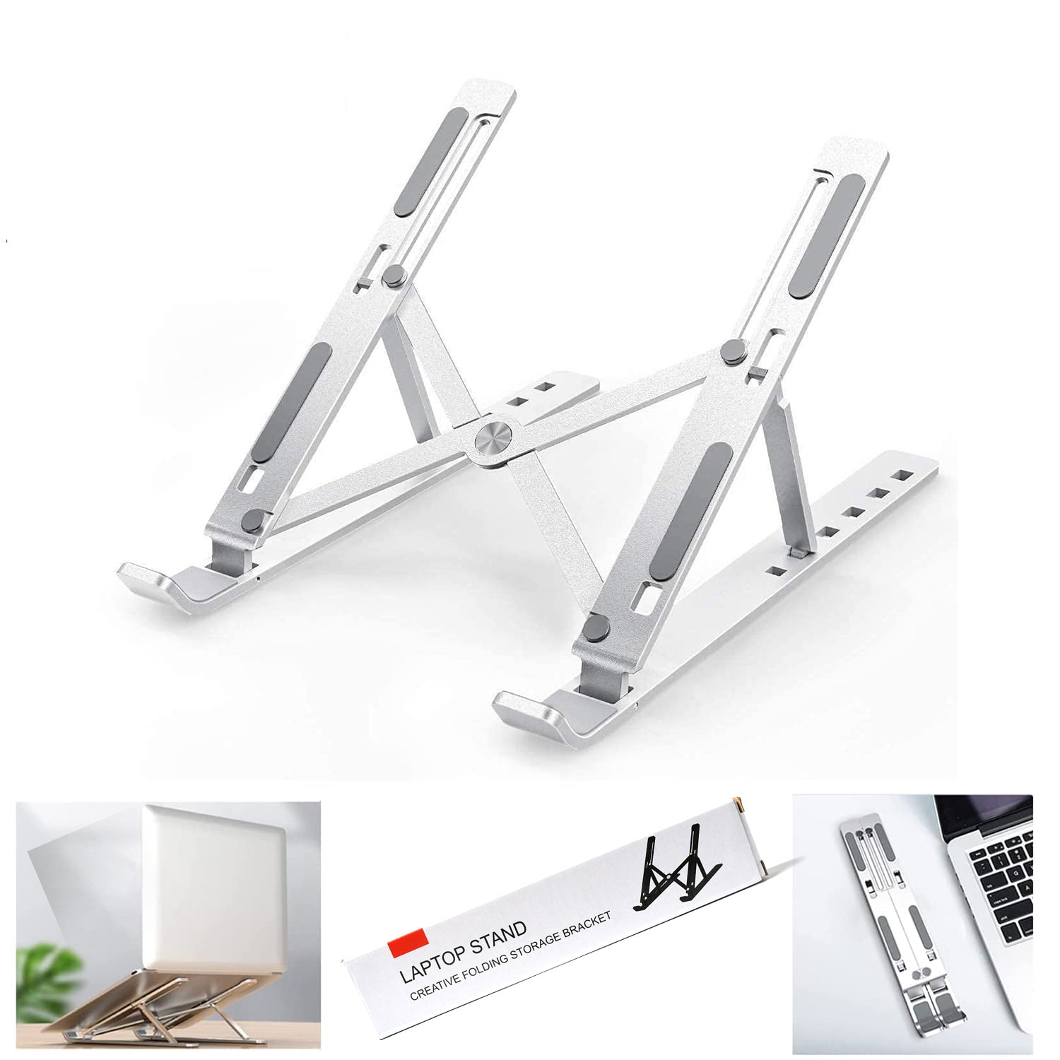 Multi-Device Adjustable Metal Stand