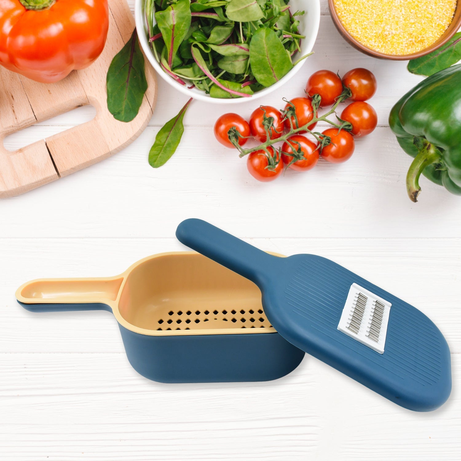 Vegetable Slicer Cutter Set – 6 Blades