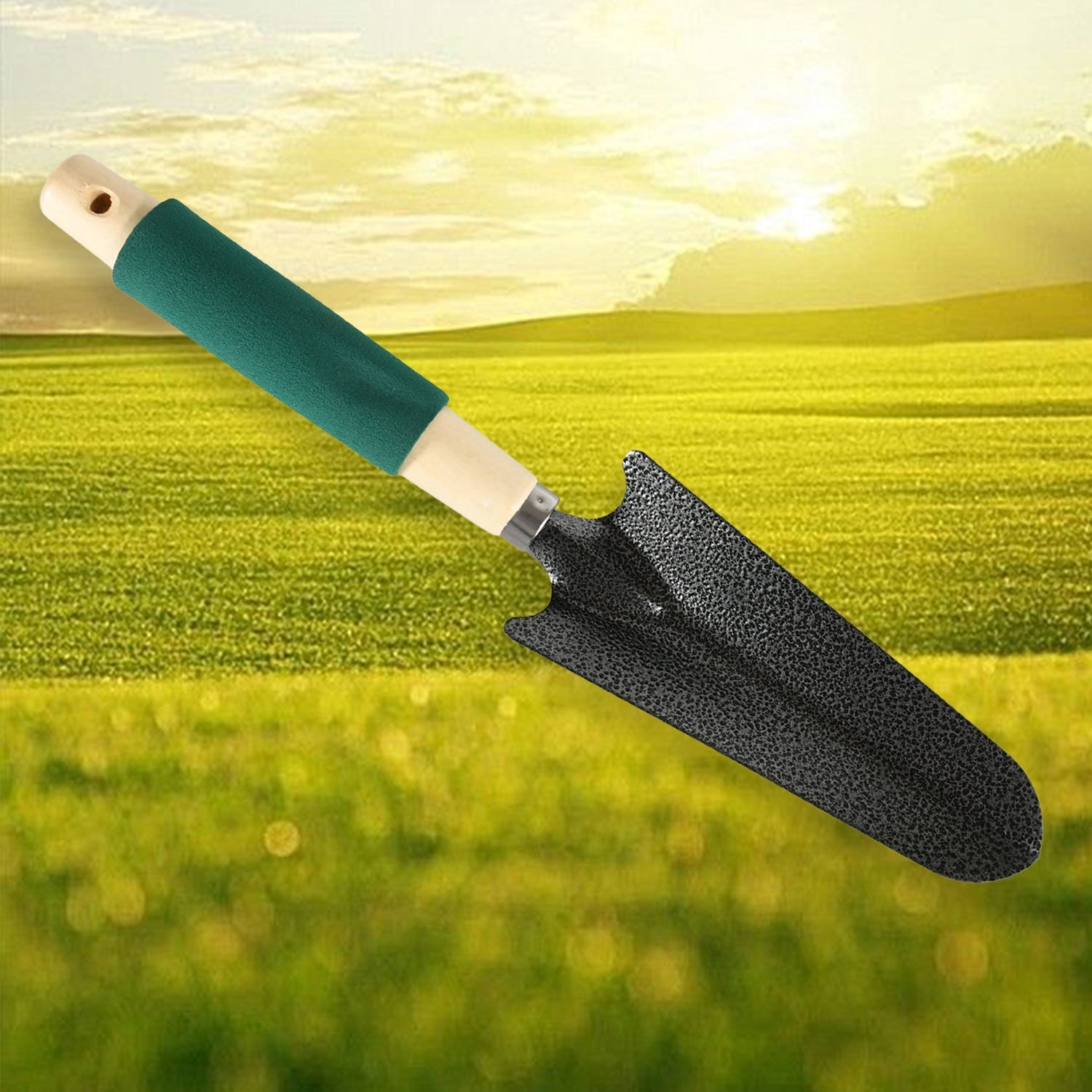 3-Piece Gardening Tool Set with Wooden Handles