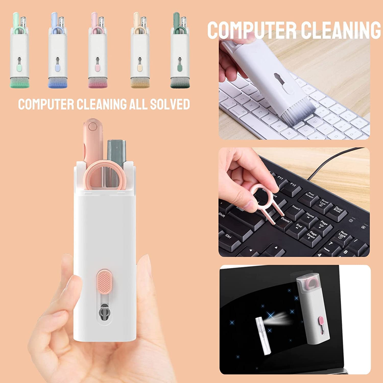 7 in 1 Tech and Keyboard Cleaning Tools