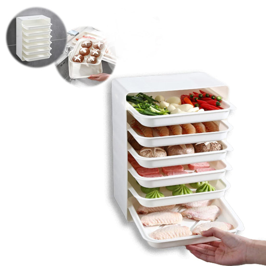 Wall-Mounted Organizer - 6 Layers