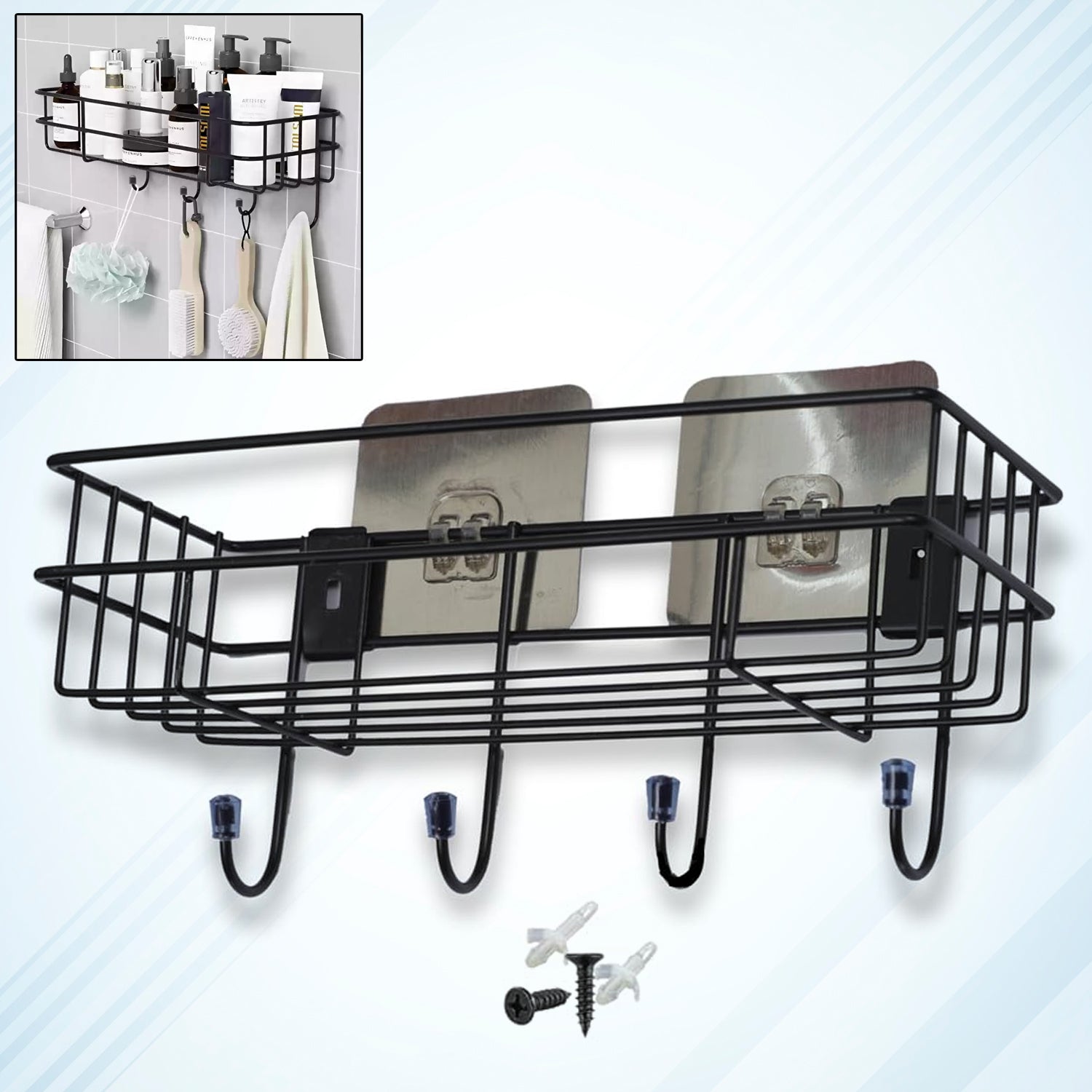 3-in-1 Shower Storage Rack