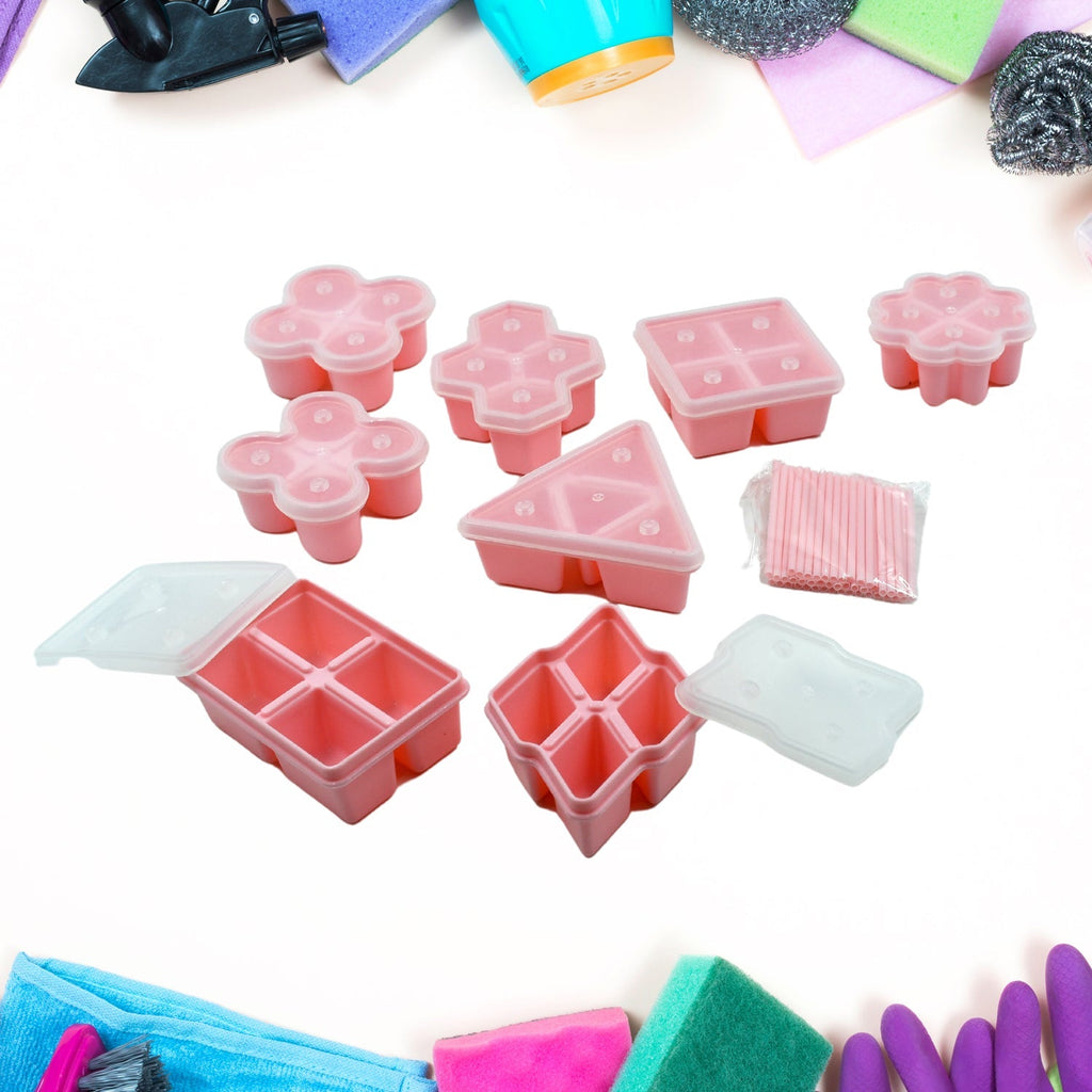 Multi-Shape Ice Molds - Set of 8