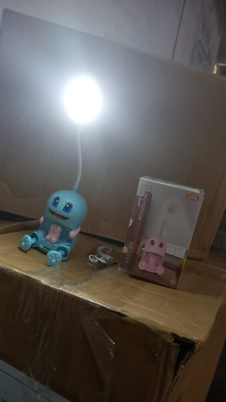 Cartoon LED Lamp with Button Control