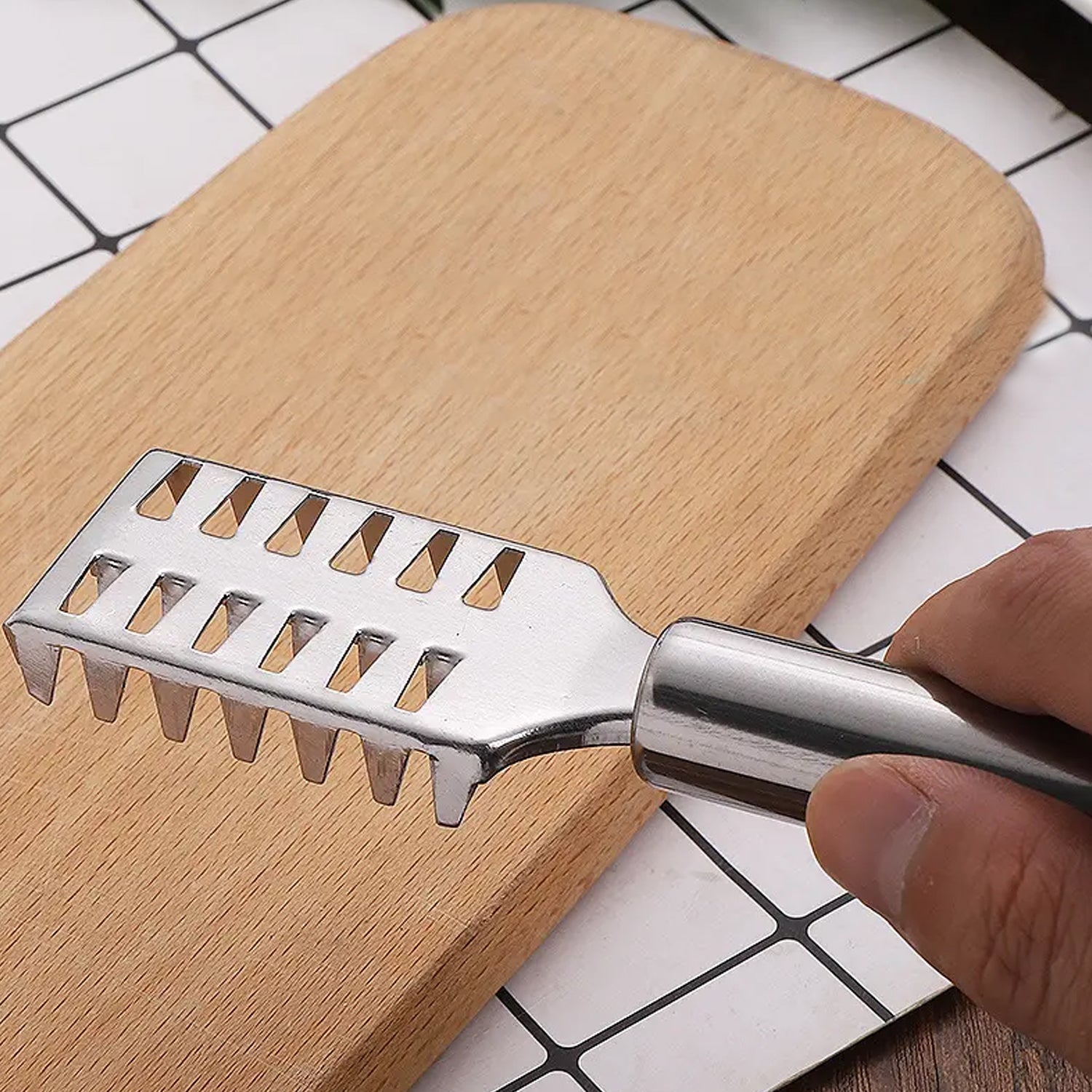 Stainless Steel Fish Scale Scraper