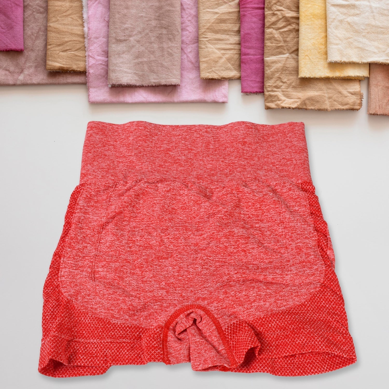High-Elastic Peach Hip Shorts