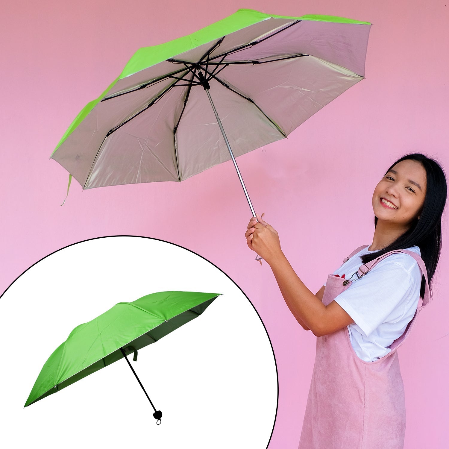 3-Fold UV Protection Portable Umbrella