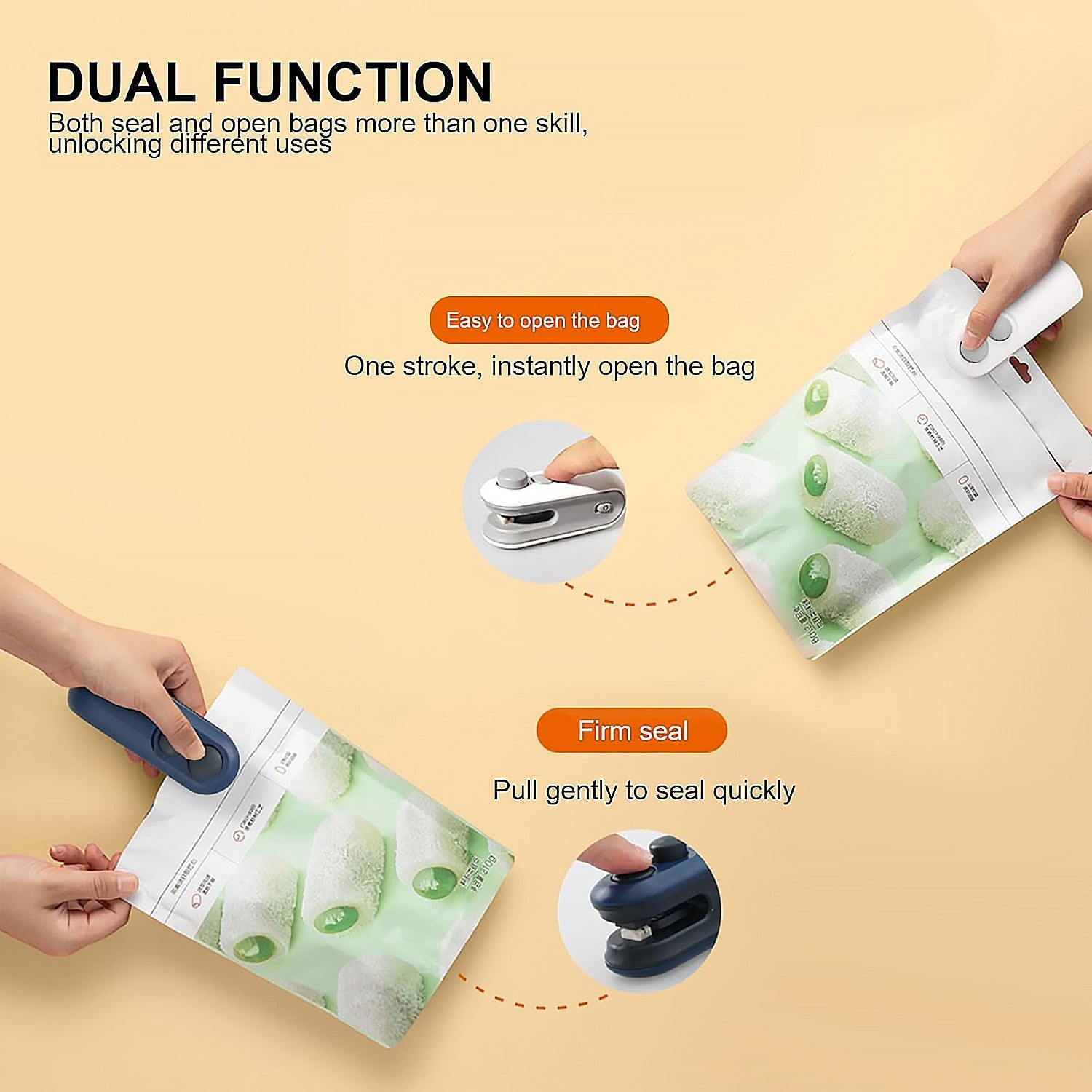 2-in-1 Mini Packet Sealer and Cutter