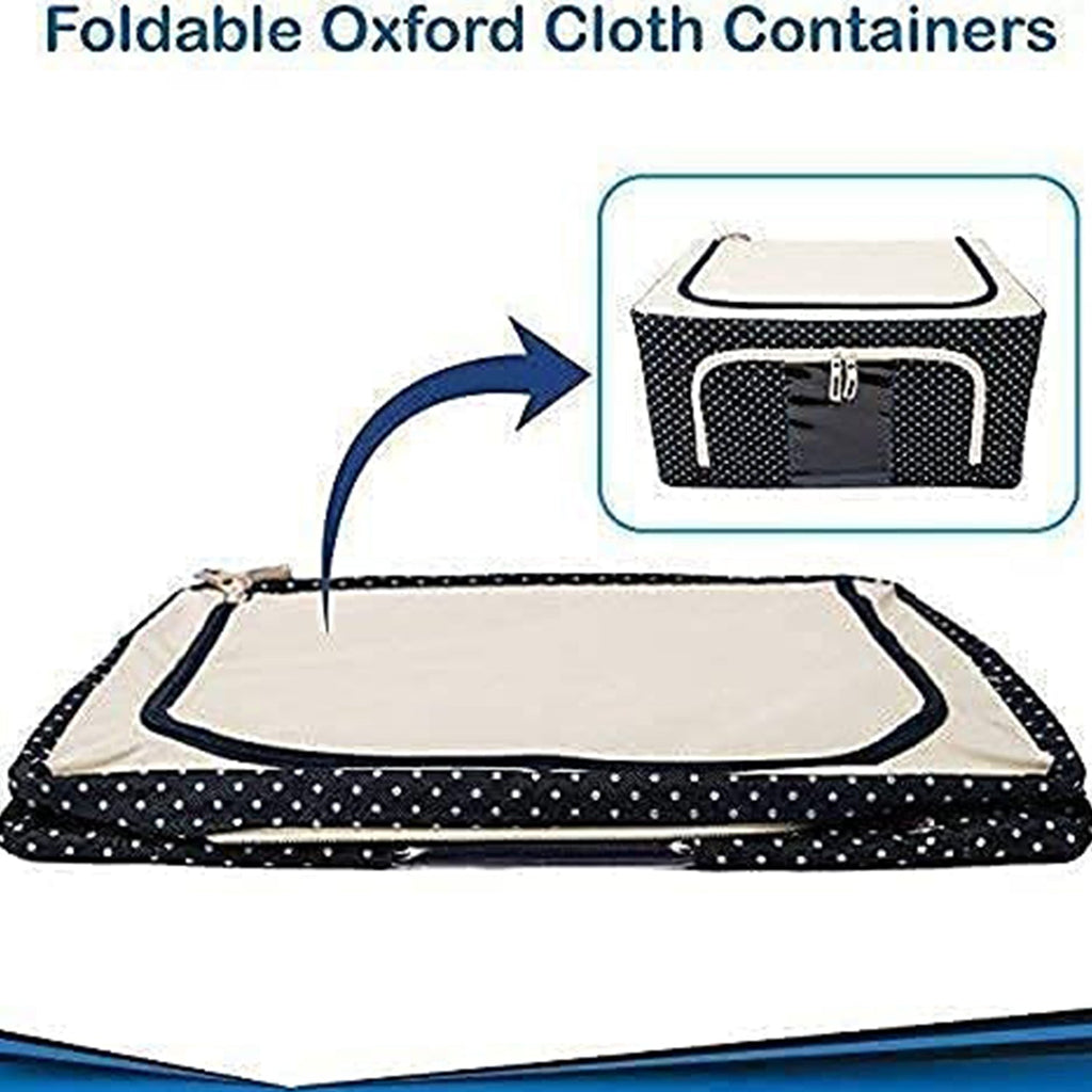 Foldable Steel Clothes Organizer Storage Bag