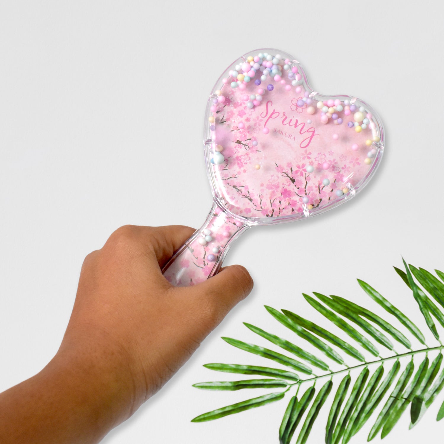 Heart-Shaped Massage Hair Brush