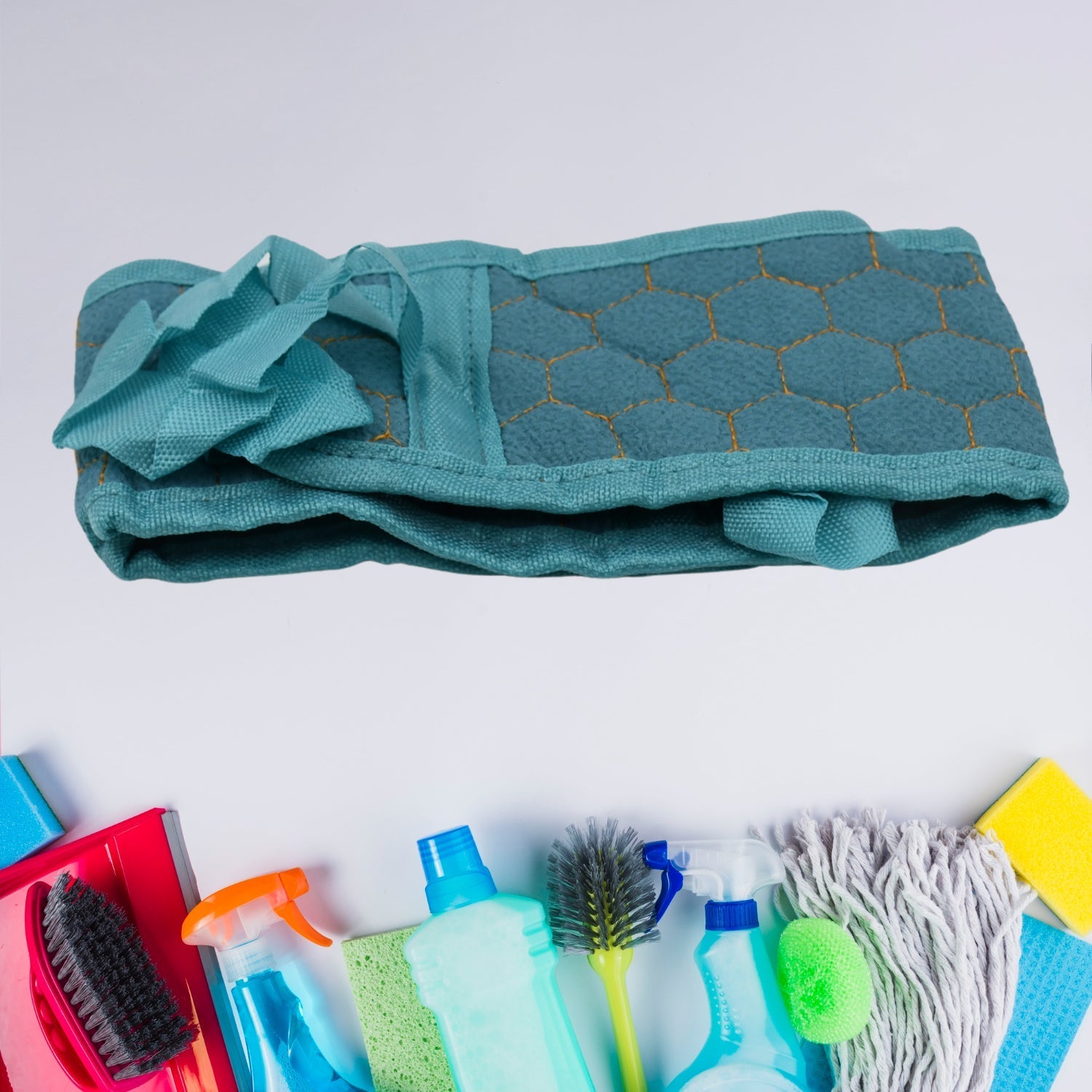 Dual-Sided Bath Scrubber Set