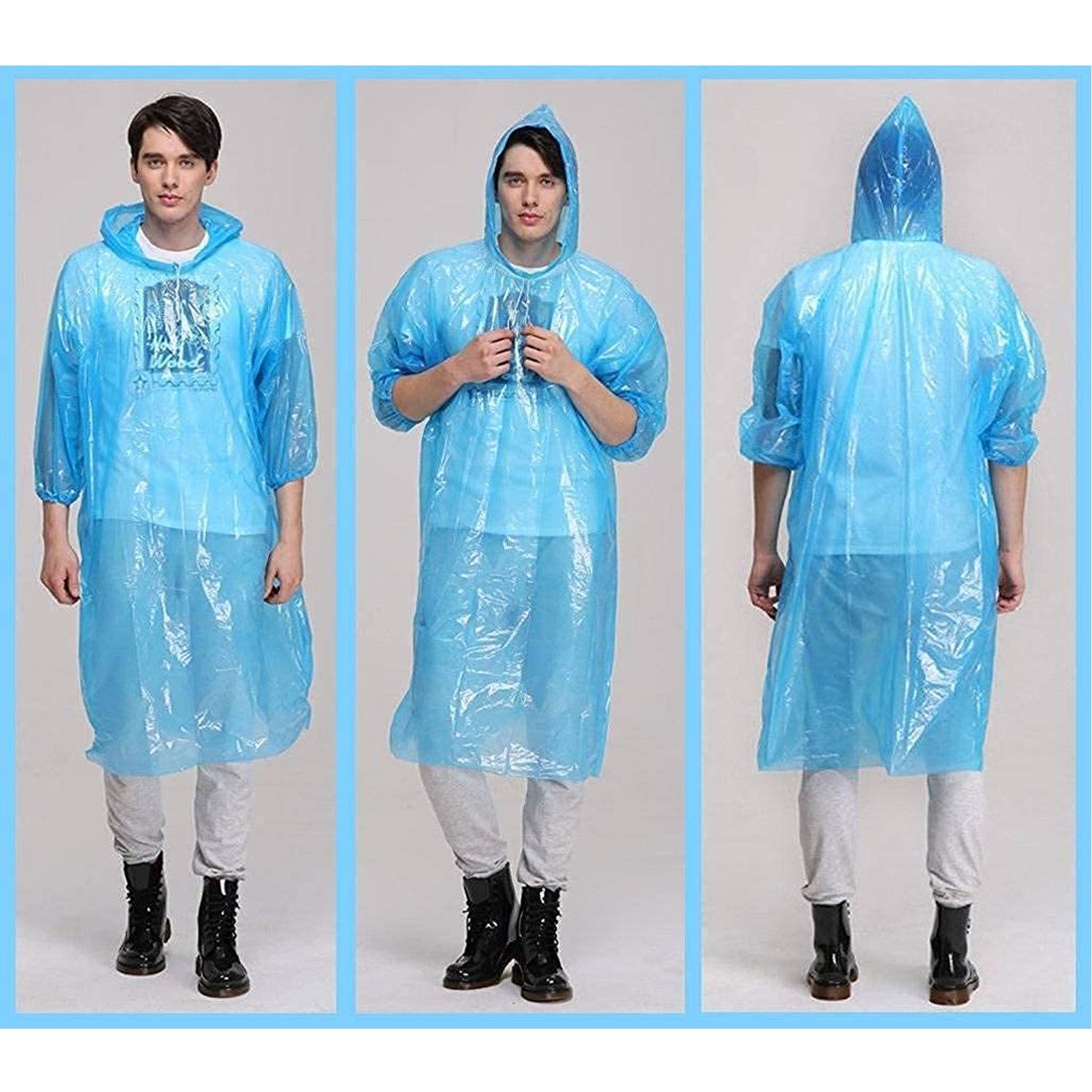 Portable Emergency Raincoat Pouch