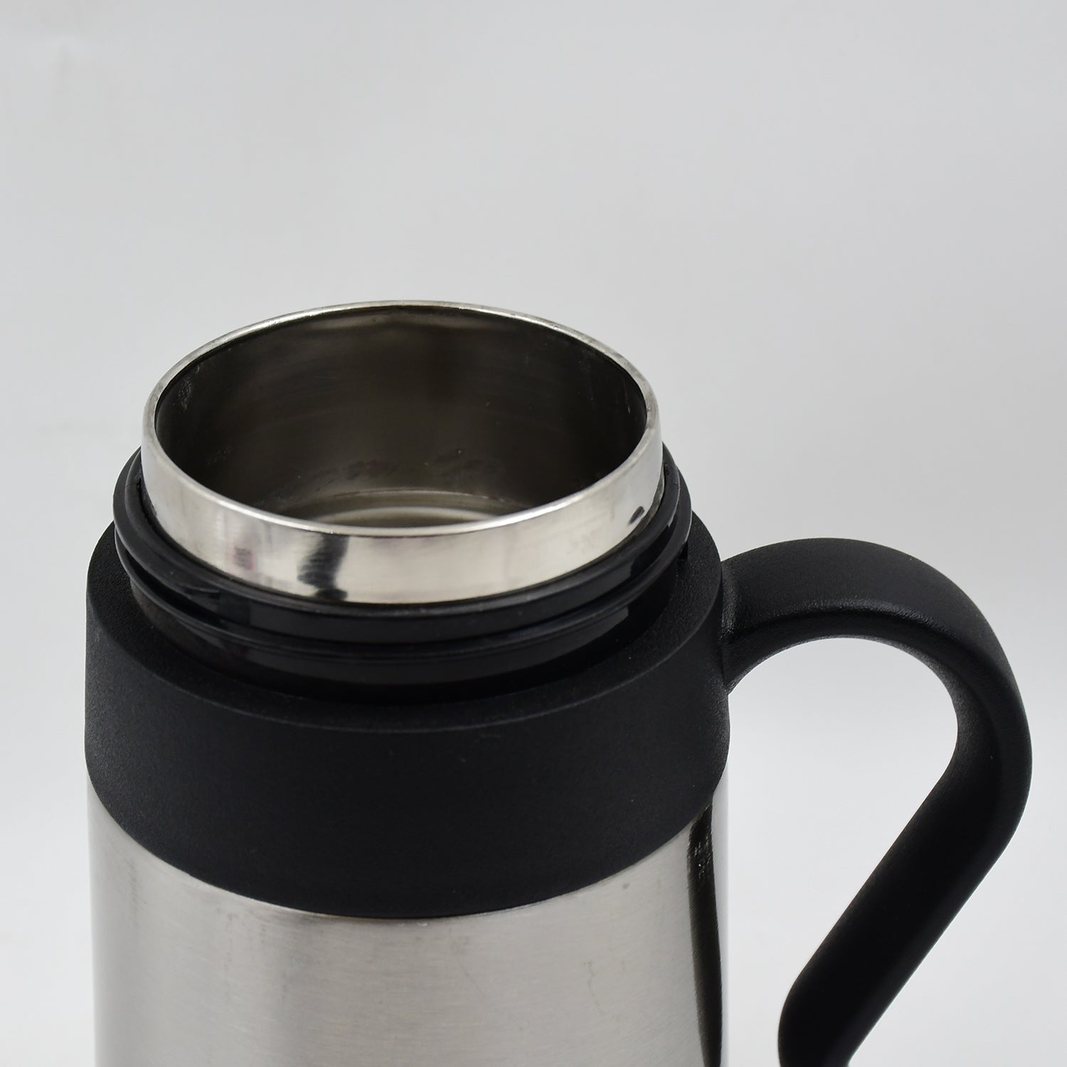 Stainless Steel Mug with Cup - 420ml