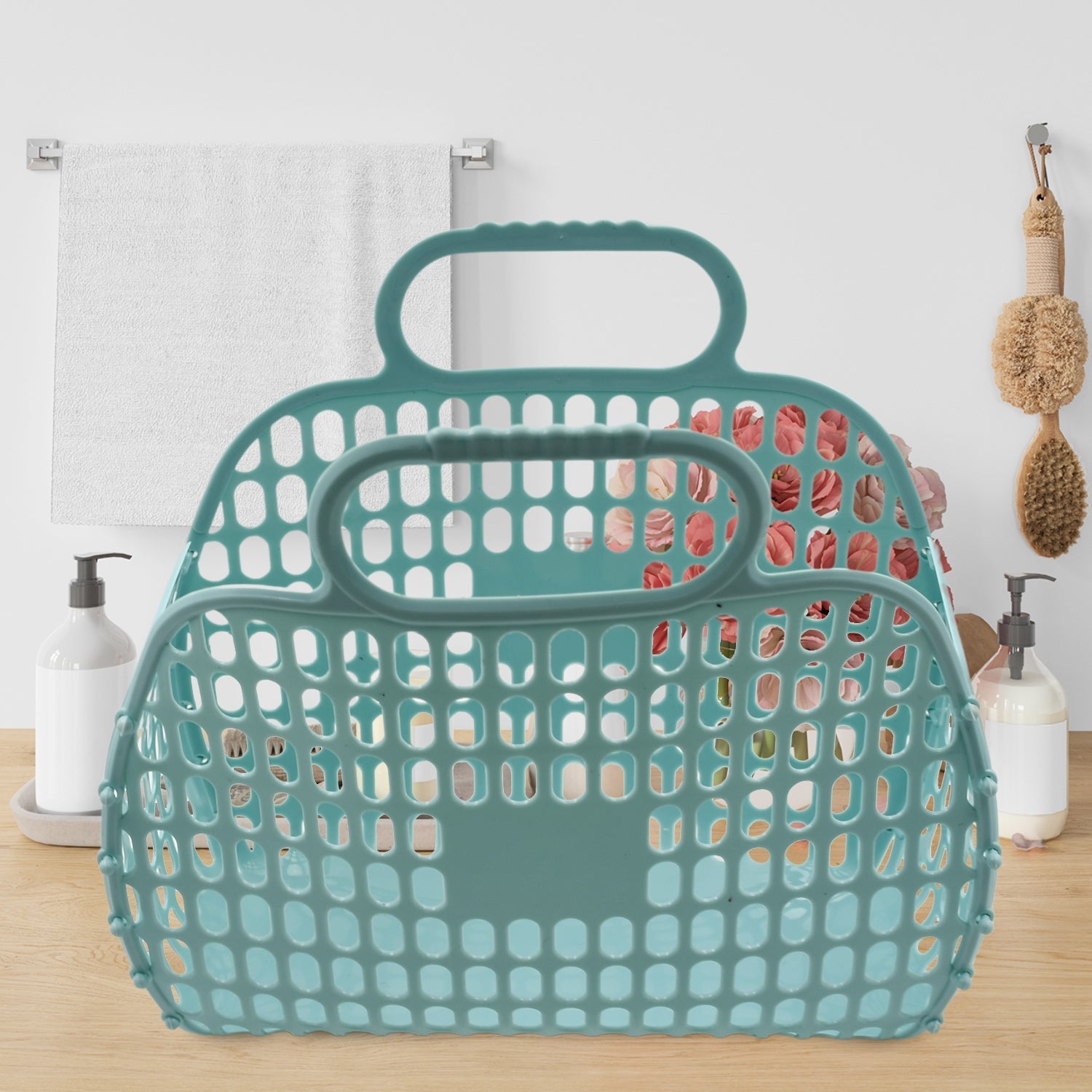 Foldable Smiley Grocery Bag