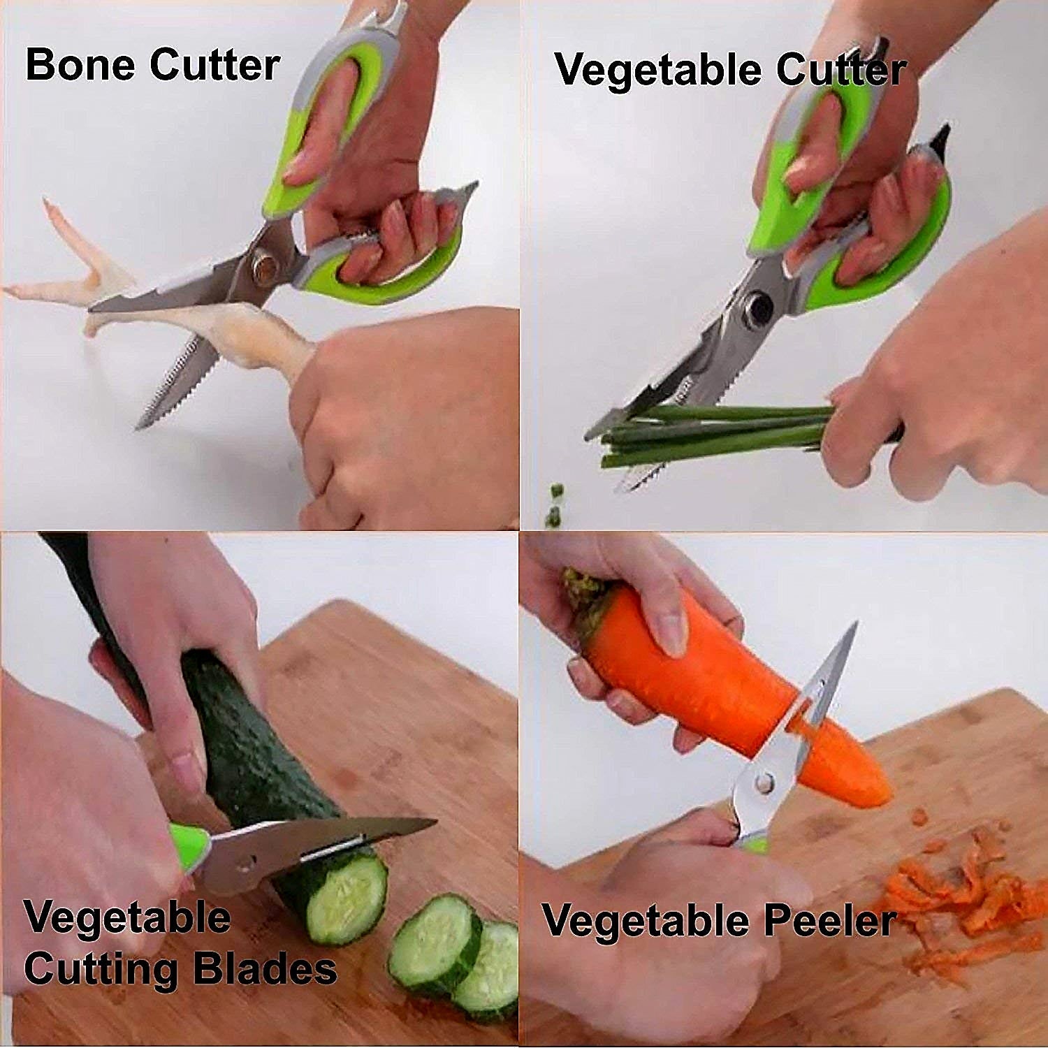 Heavy-Duty Stainless Steel Kitchen Shears