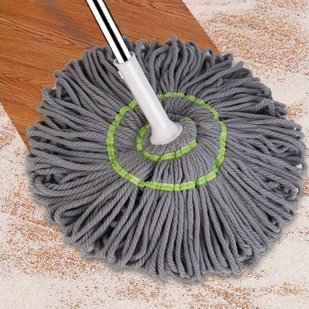 Self-Wringing Twist Mop, Stainless Handle