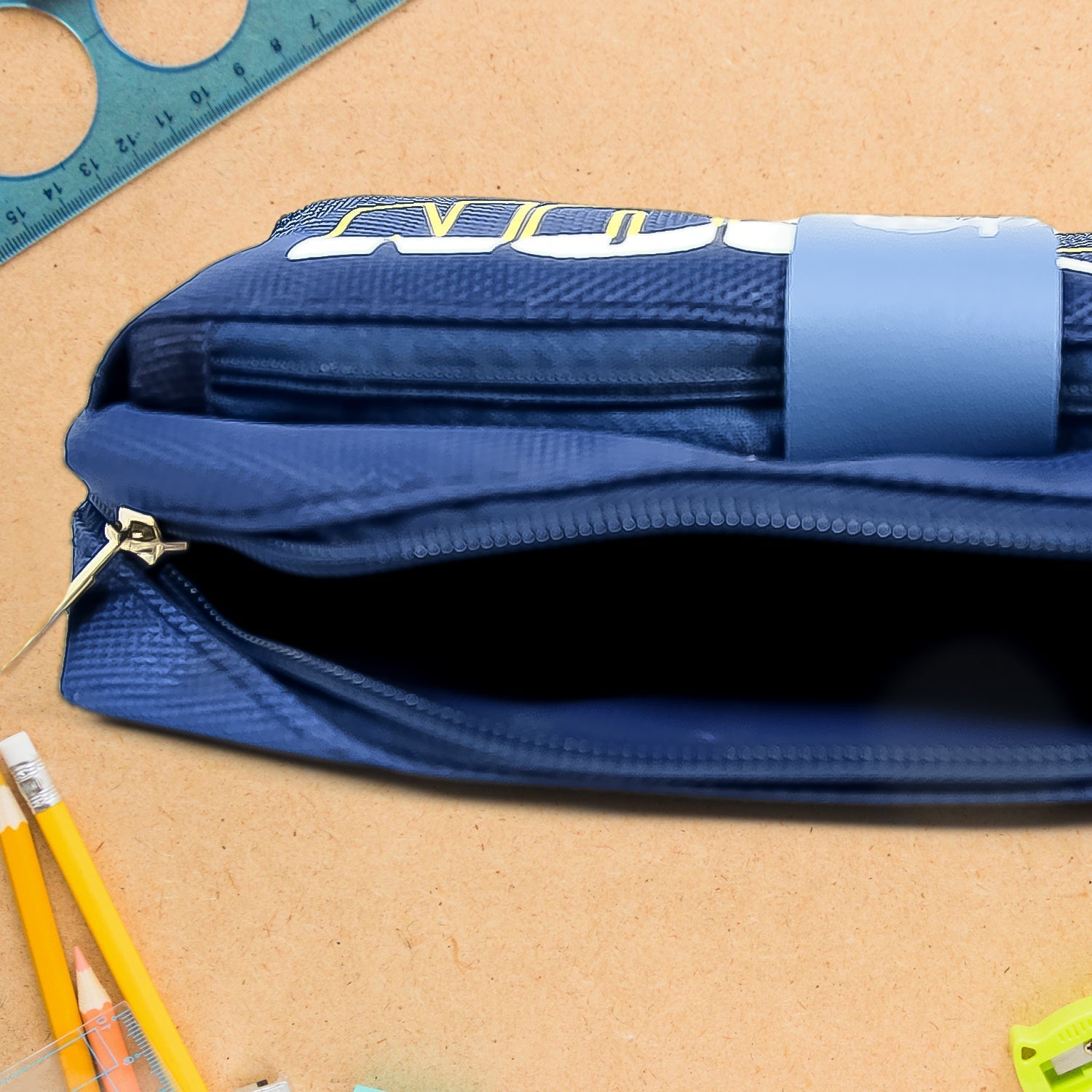 Double Compartment Pencil Case