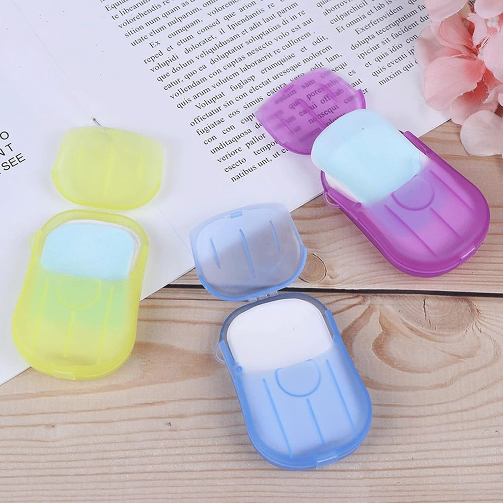 Travel-Friendly Soap Sheets - 20 Packs