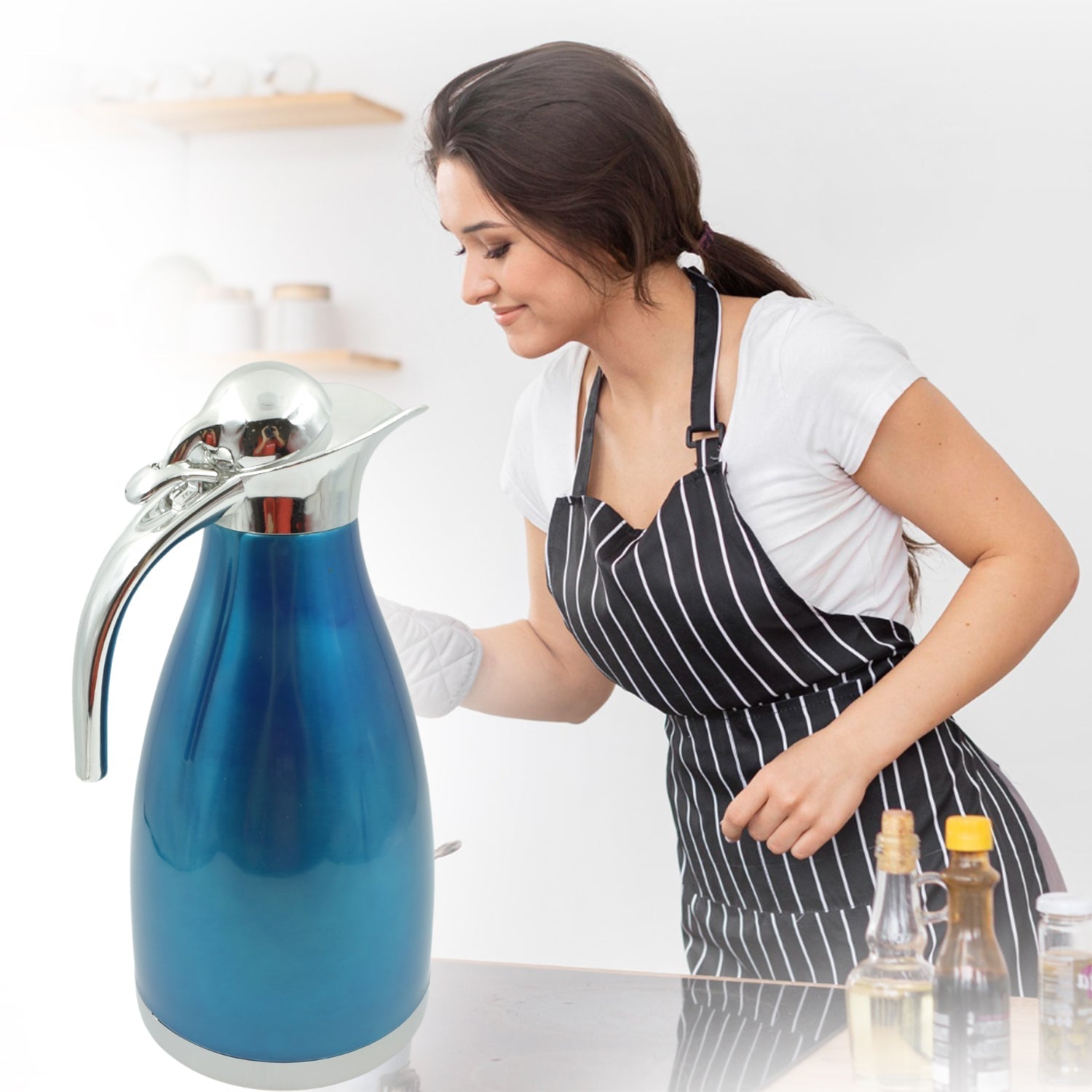 Vacuum Insulated Stainless Steel Kettle - 2L