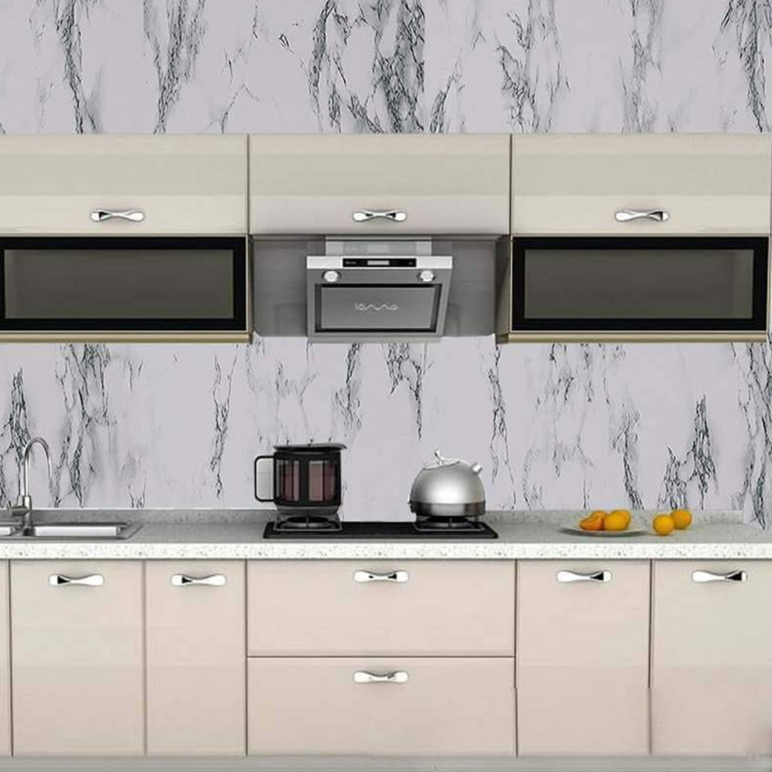 Adhesive Kitchen Wallpaper - 2m x 60