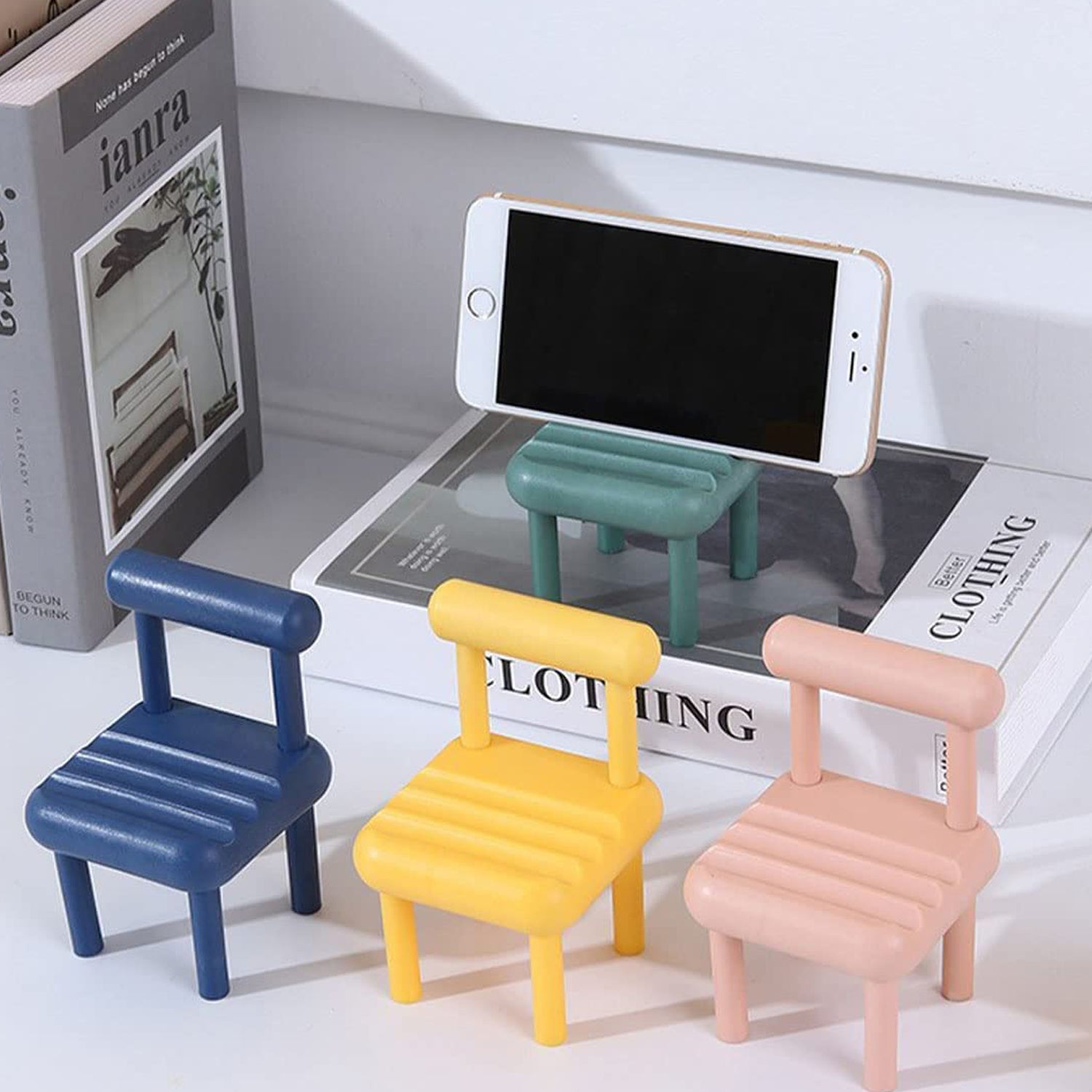 Mini Chair-Style Mobile Holder