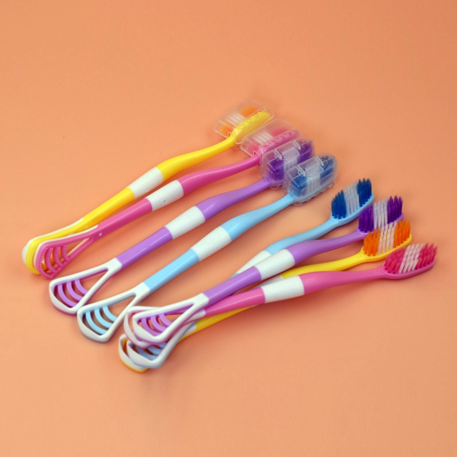 Family-Sized Toothbrush Case - Set of 8