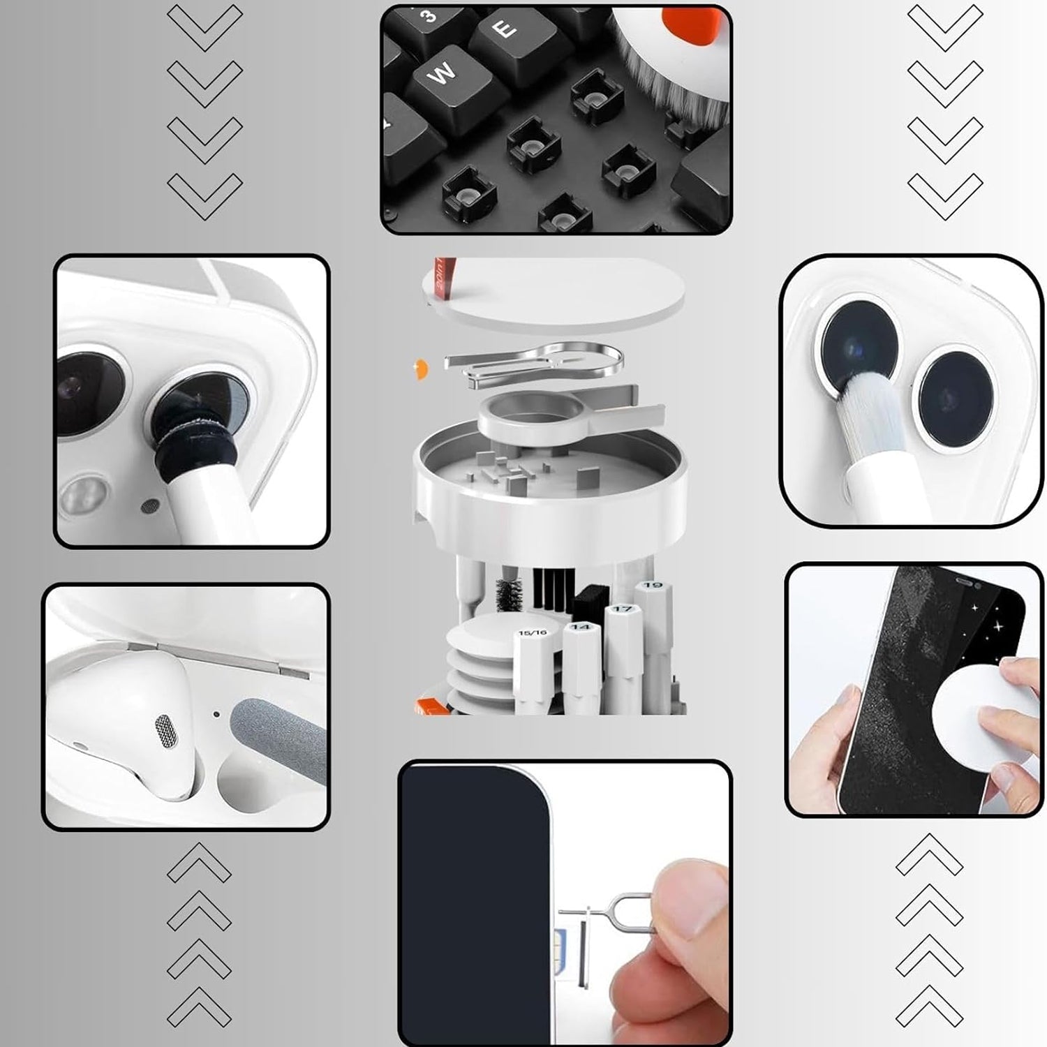 20-in-1  Tech Cleaning Tools