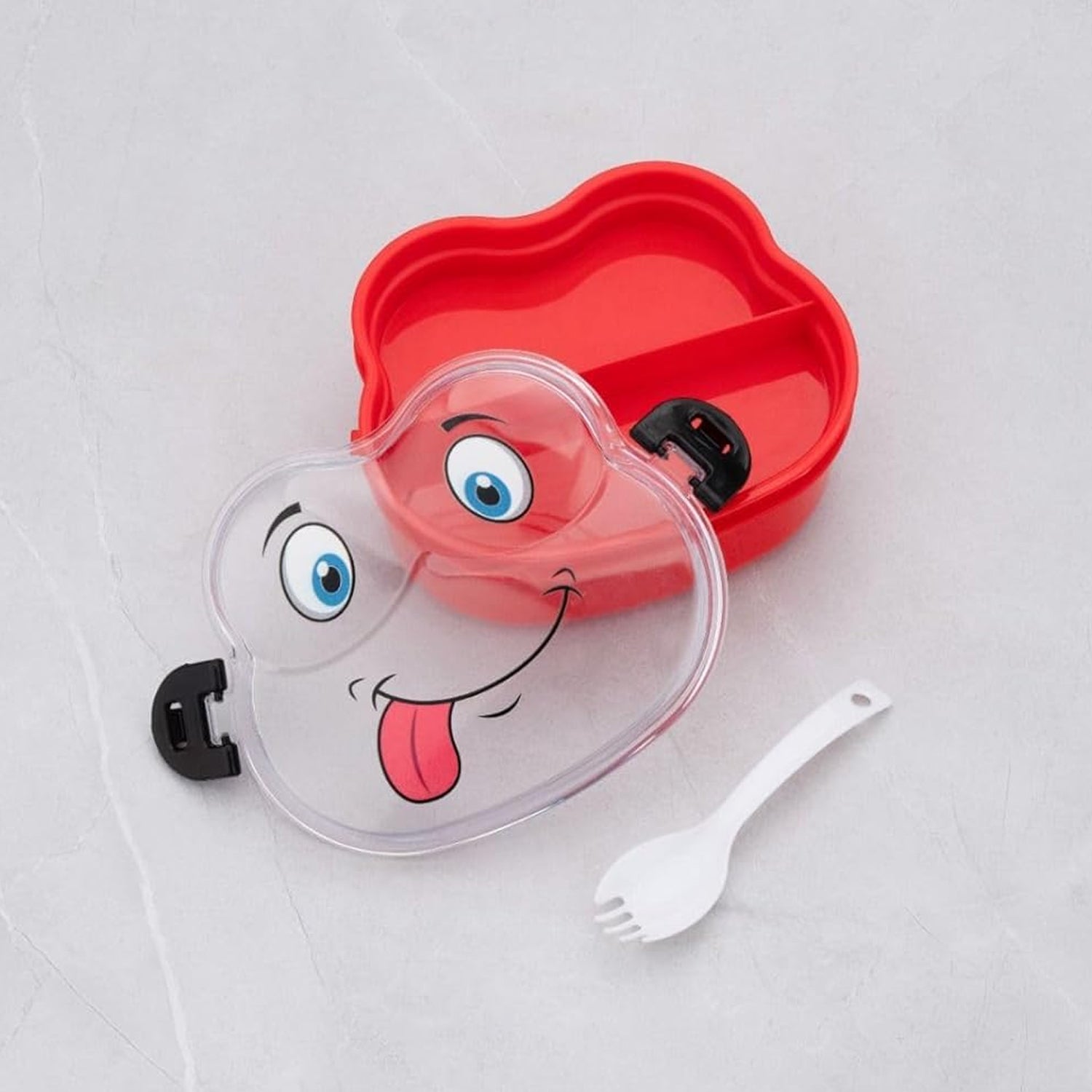 Double Layer Froggy Lunch Box - Mix Color