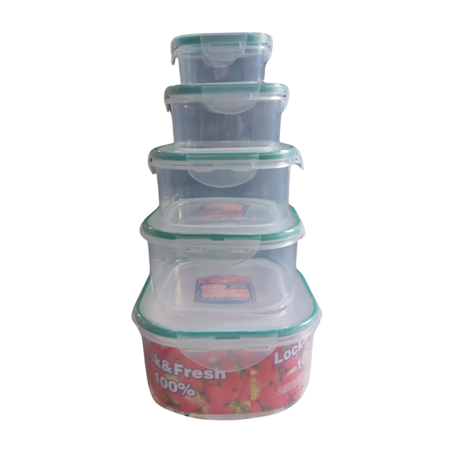 Airtight Kitchen Storage Containers – Set of 5